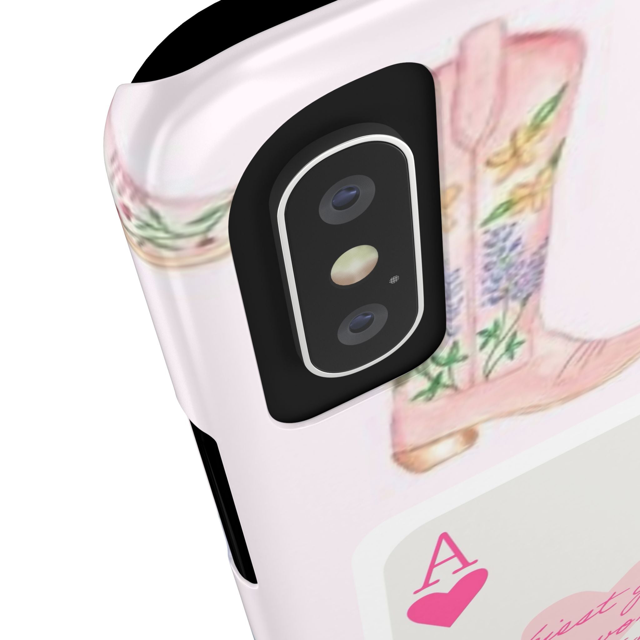 Luckiest Girl In The World iPhone Case