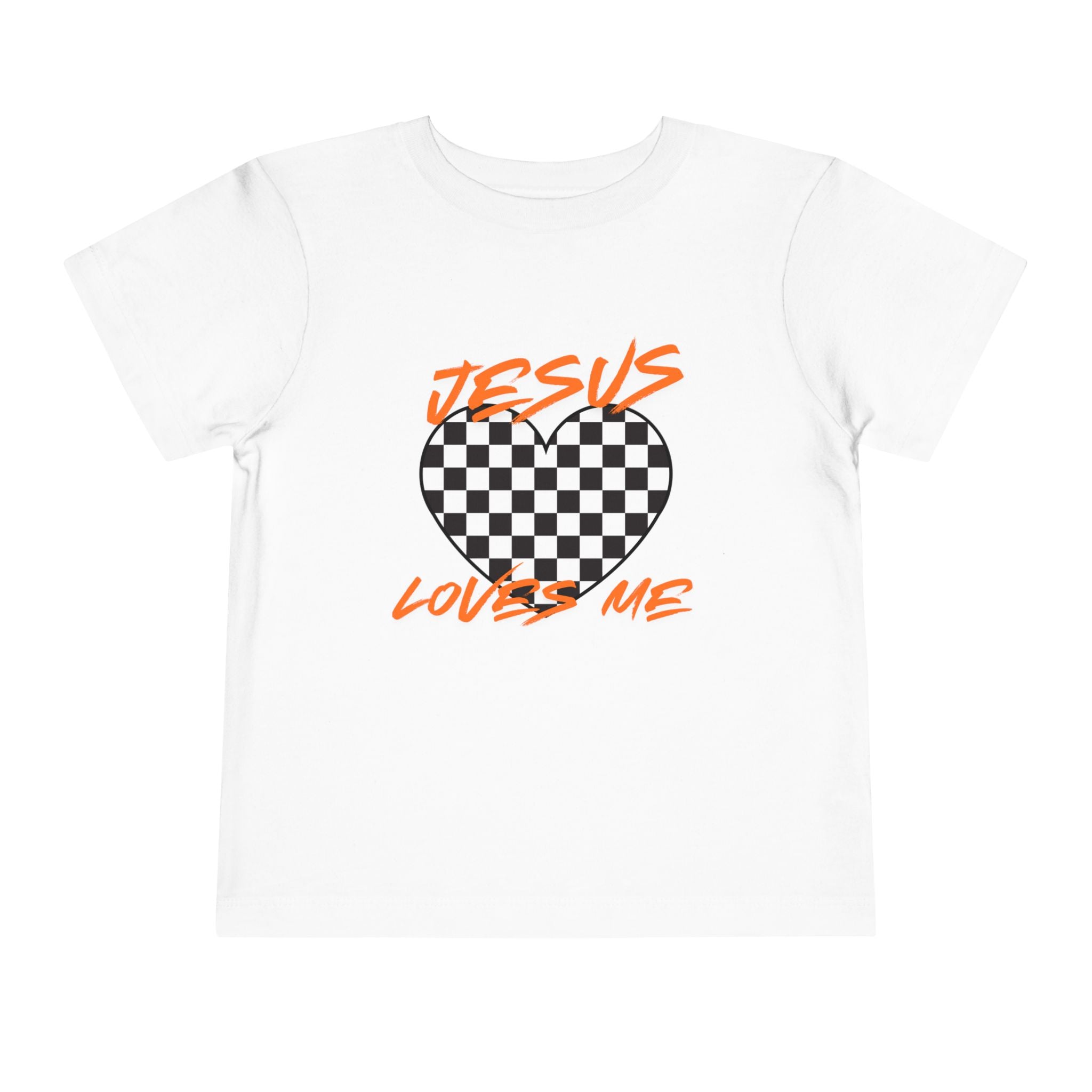 Jesus Loves Me Heart Toddler Tee