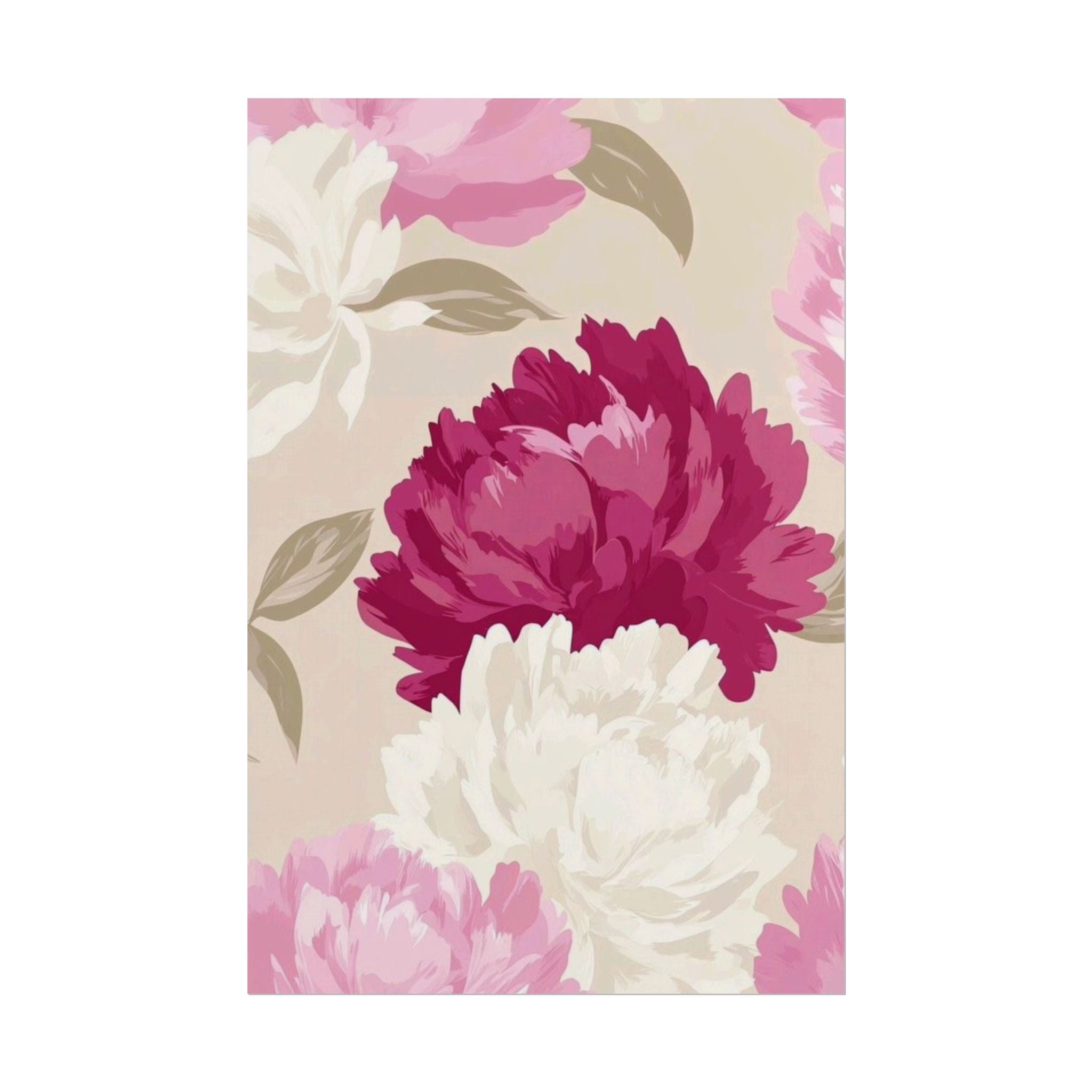Flower Abstract Unframed Poster