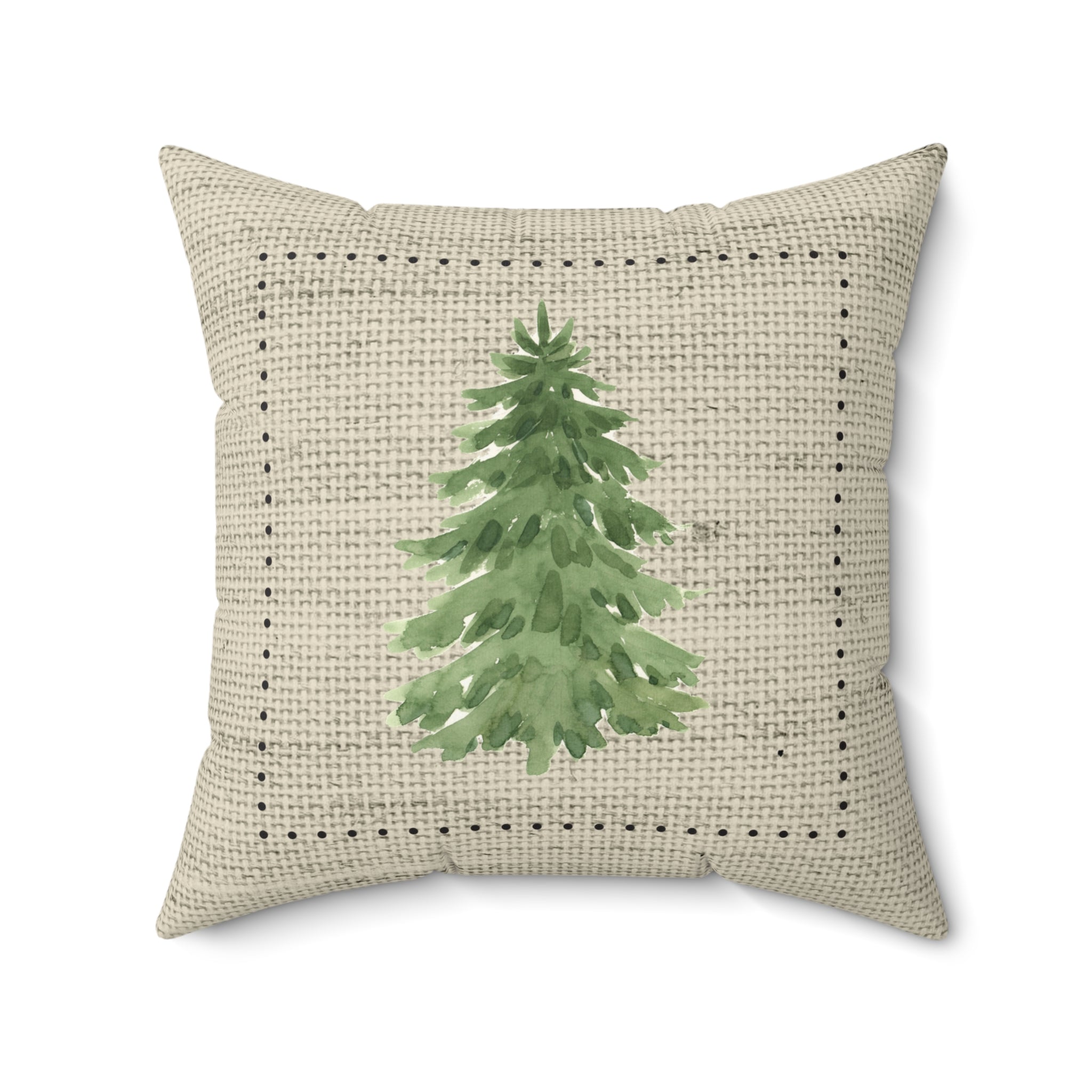 Framed Spruce Pillow