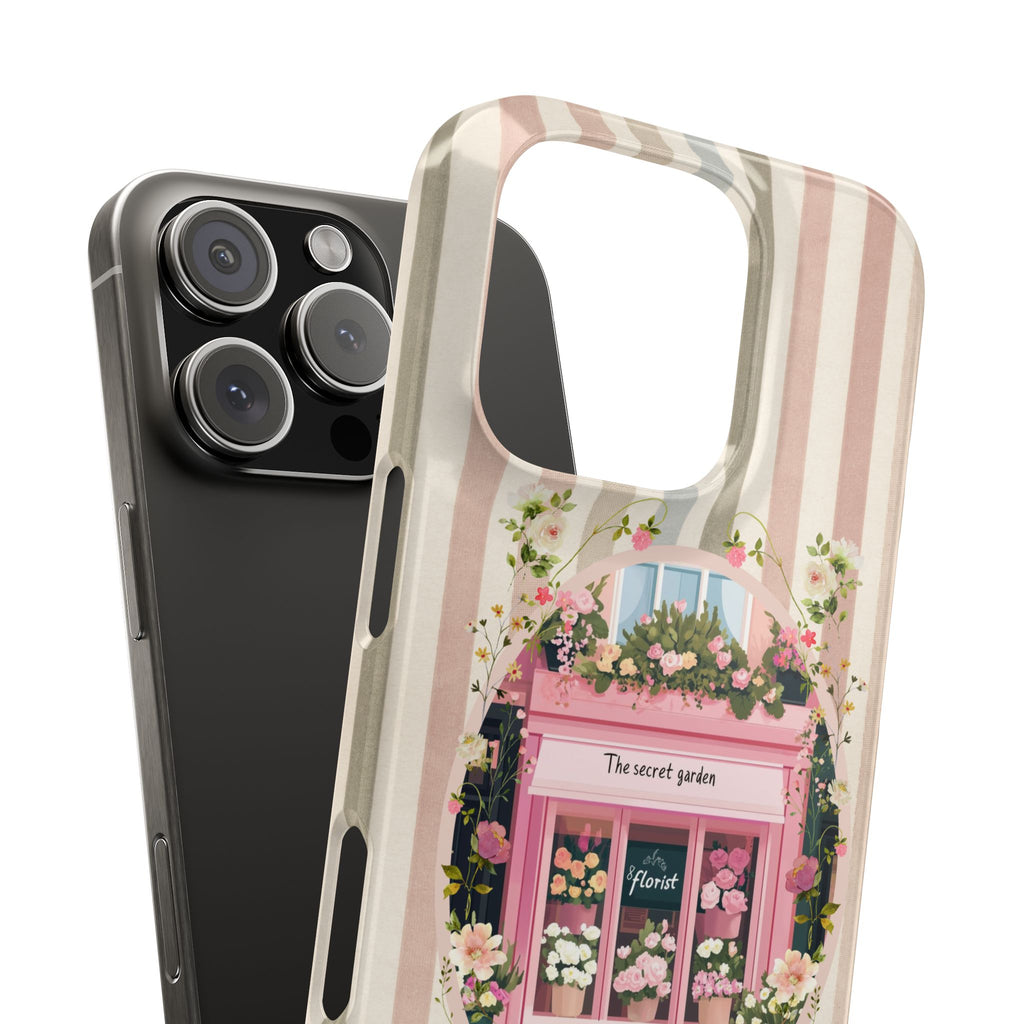 When The Flowers Fade His Word Remains iPhone Case