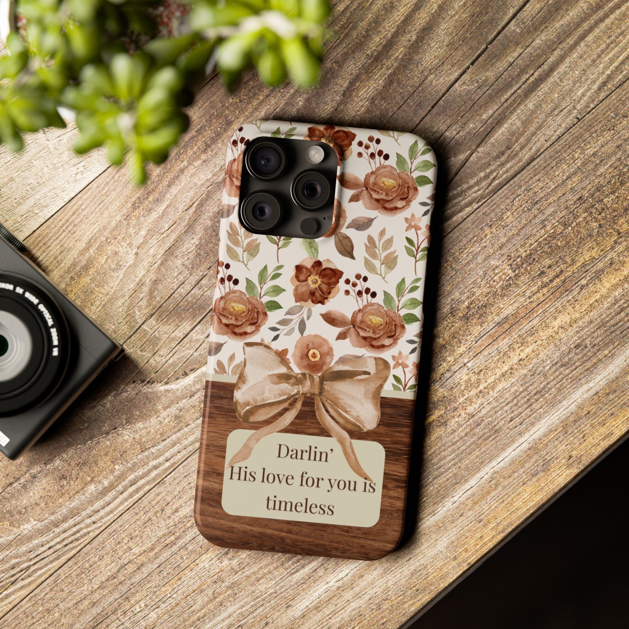 Darlin His Love For You Is Timeless iPhone Case