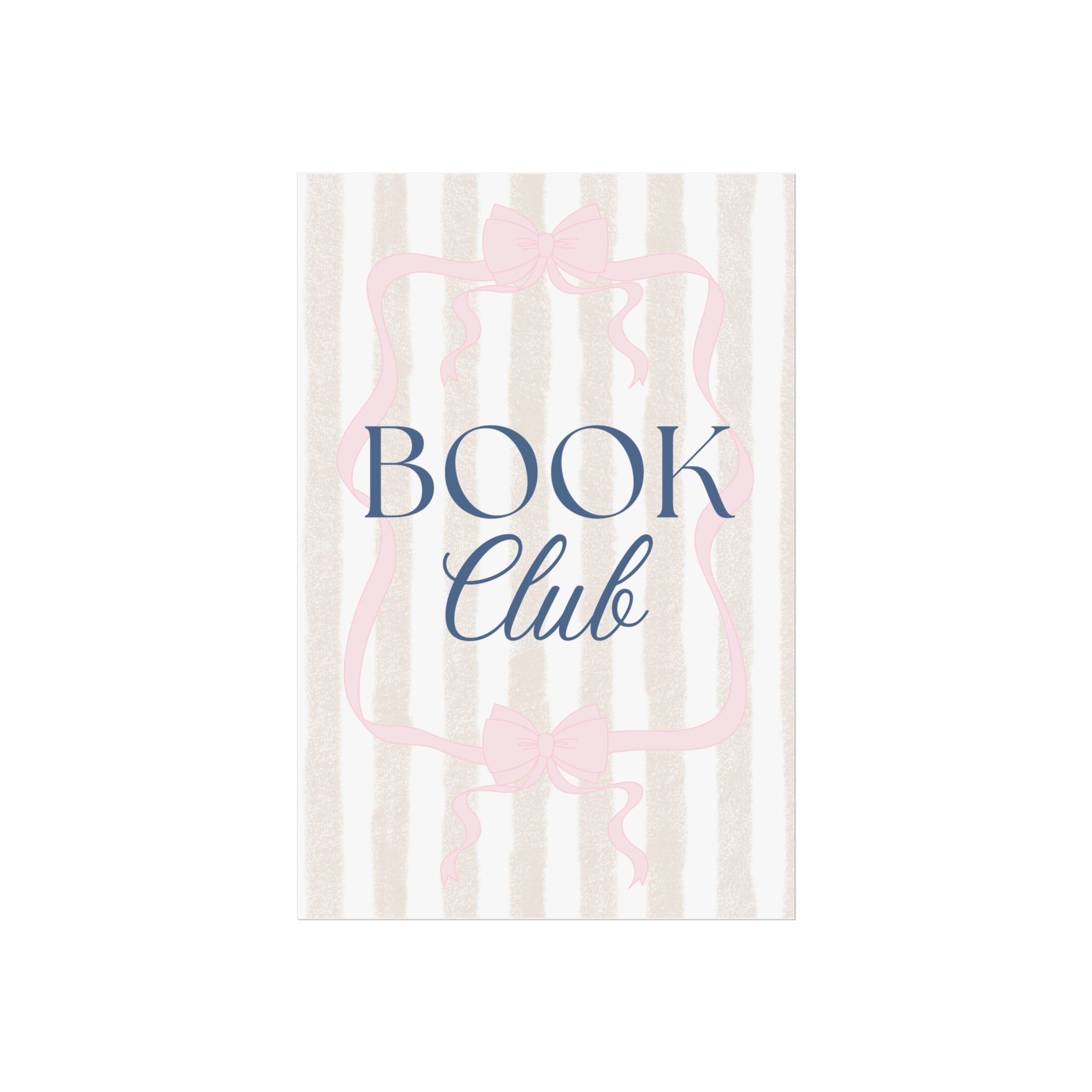 Book Club Unframed Poster