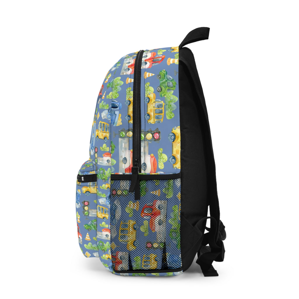 Hello Kindergarten Car Backpack