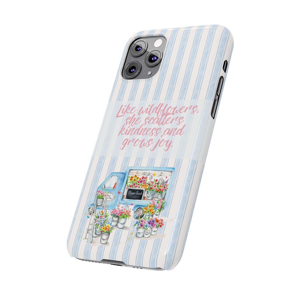 She’s Like Wildflowers iPhone Case