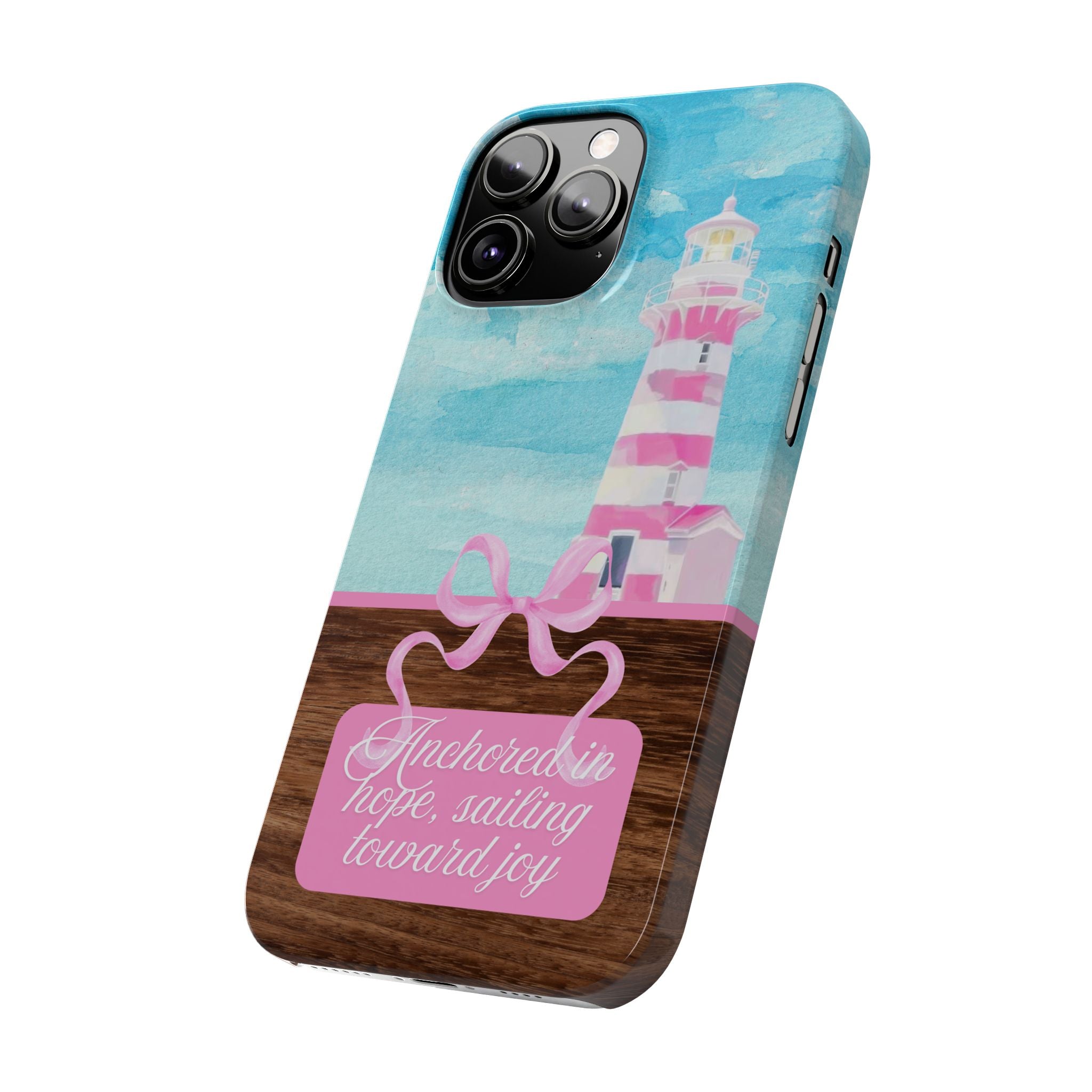 Anchored In Hope iPhone Case