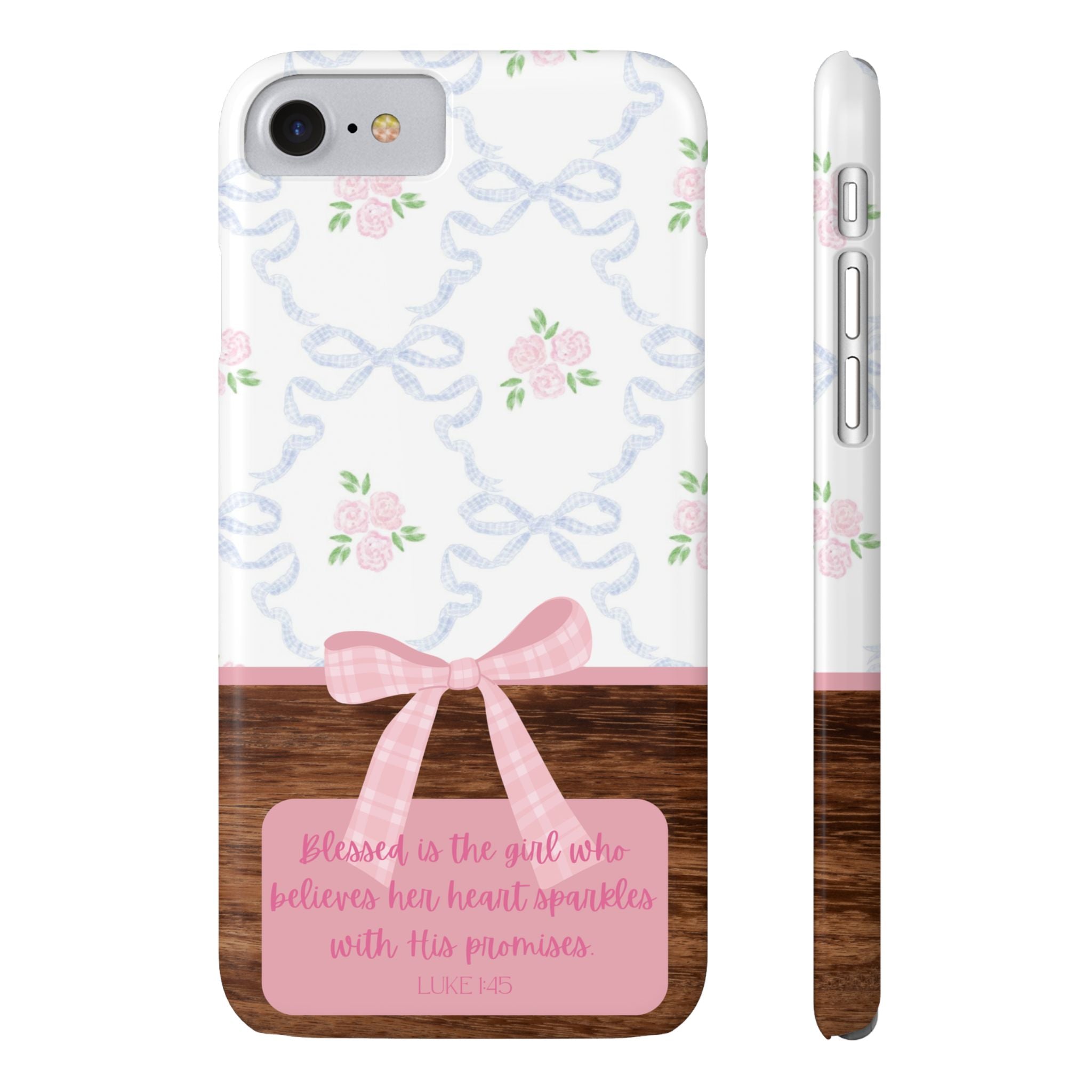 Blessed Is The Girl iPhone Case