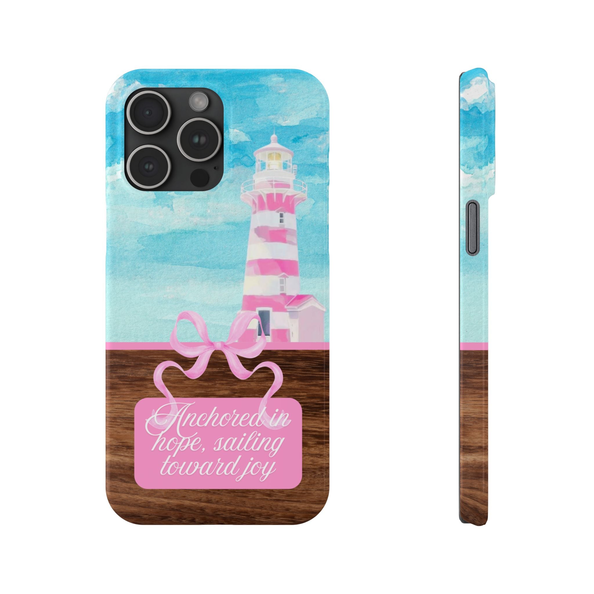 Anchored In Hope iPhone Case