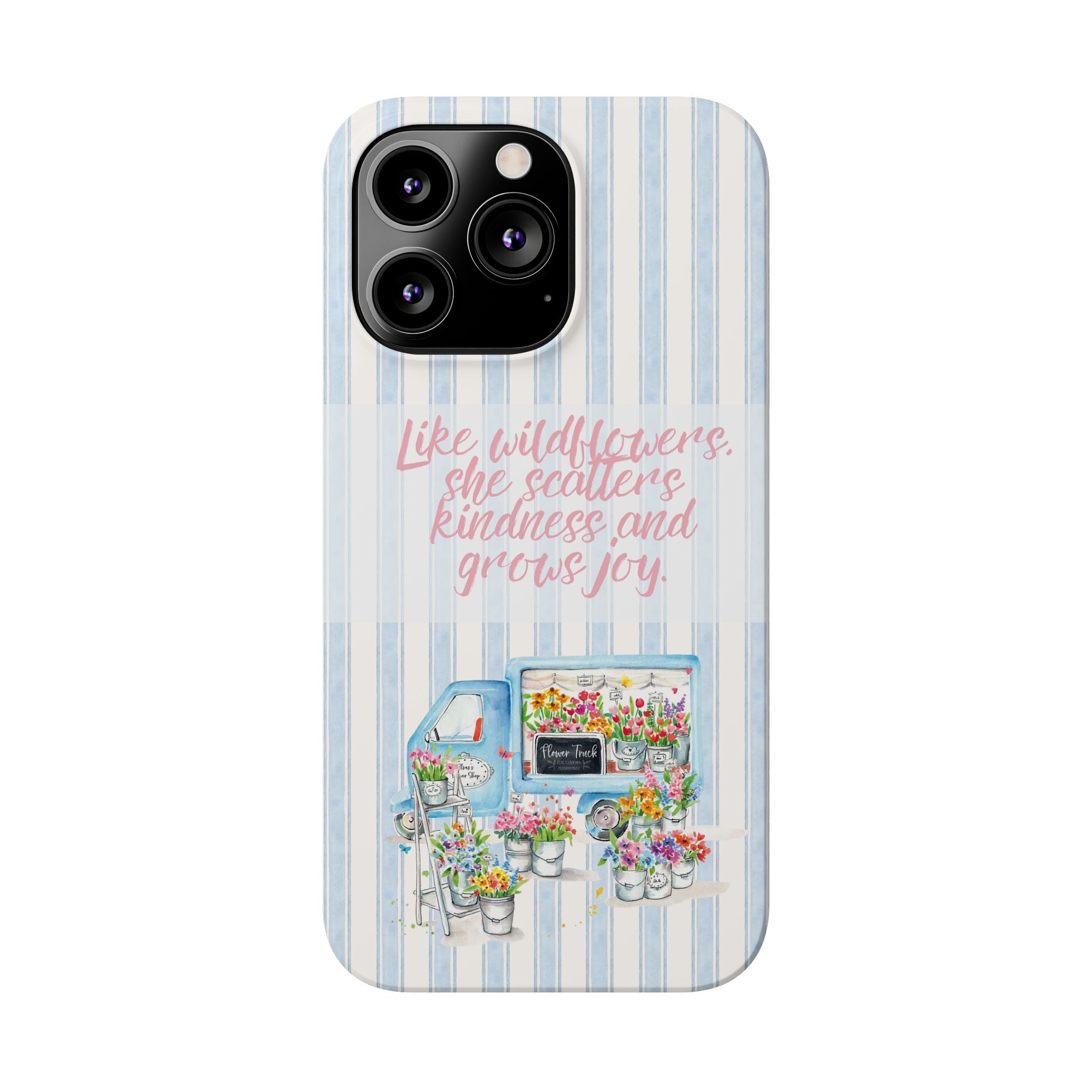 She’s Like Wildflowers iPhone Case