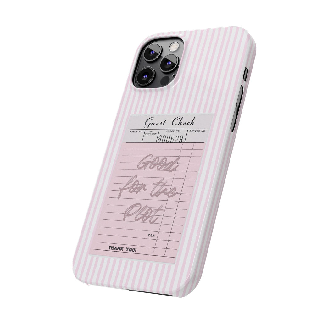 Good For The Plot iPhone Case