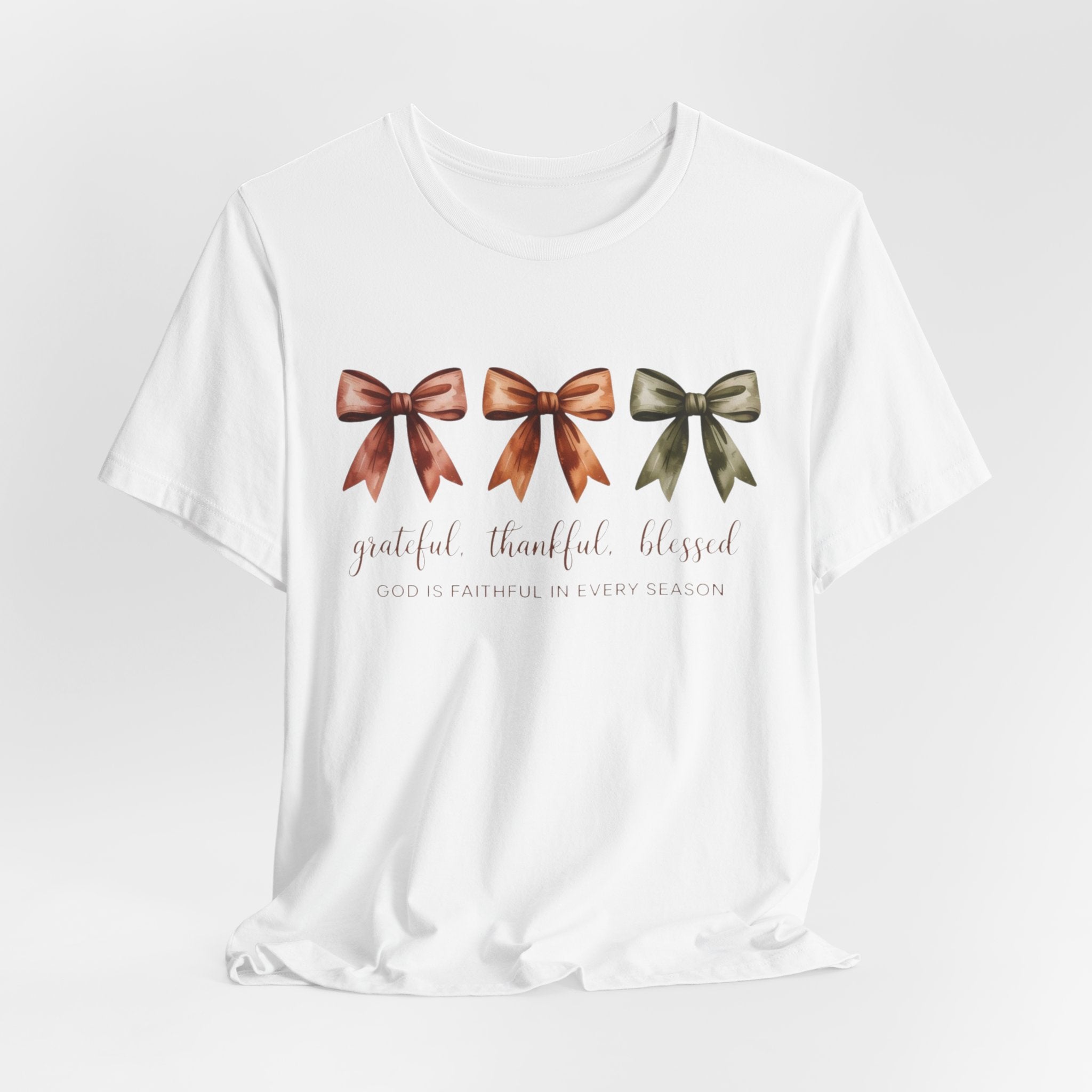 Grateful, Thankful, & Blessed Tee