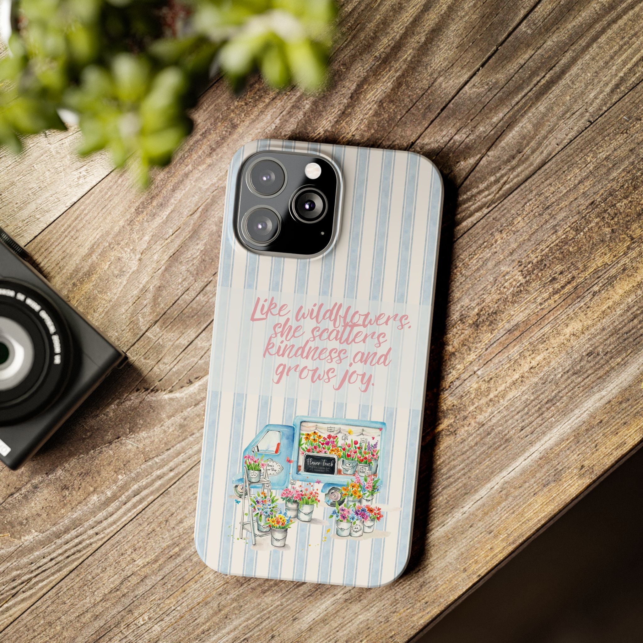 She’s Like Wildflowers iPhone Case