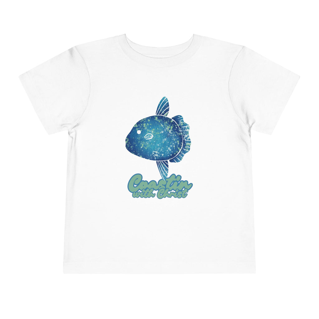 Coastin With Christ Toddler Tee