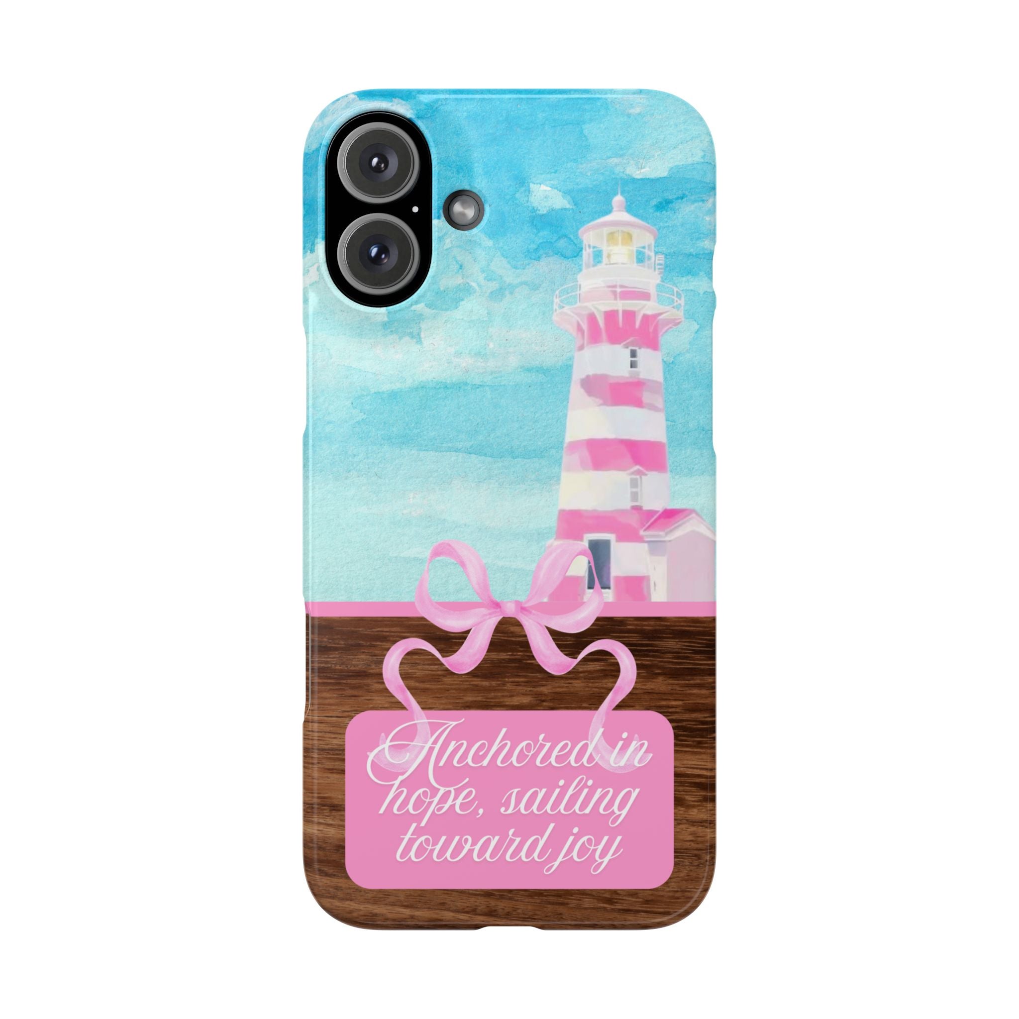 Anchored In Hope iPhone Case