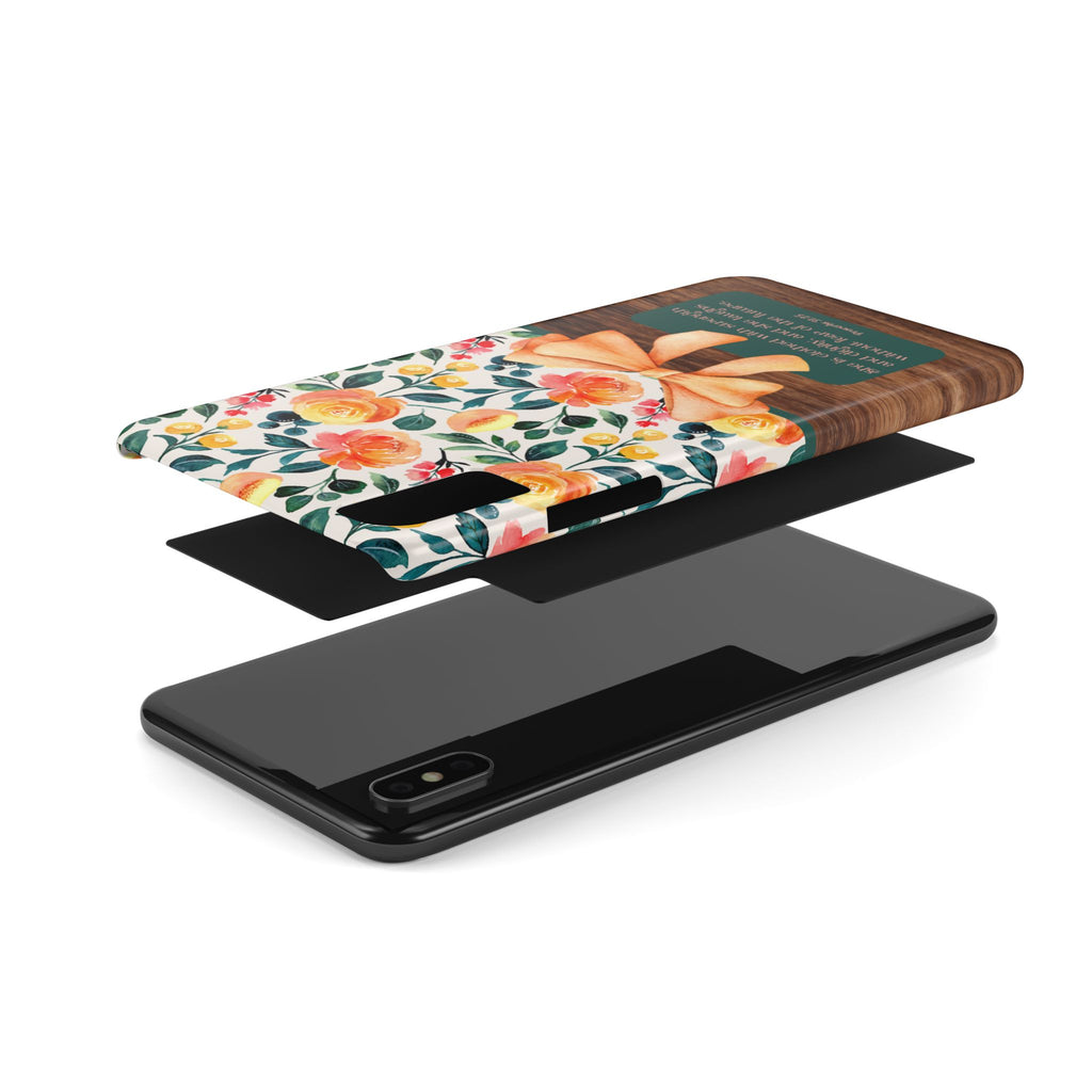 She Is Clothed With Strength & Dignity iPhone Case