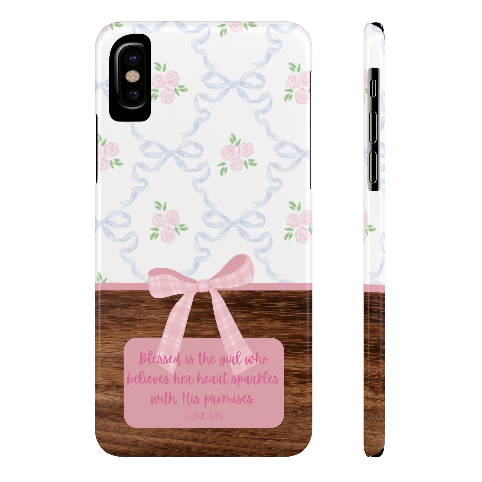Blessed Is The Girl iPhone Case