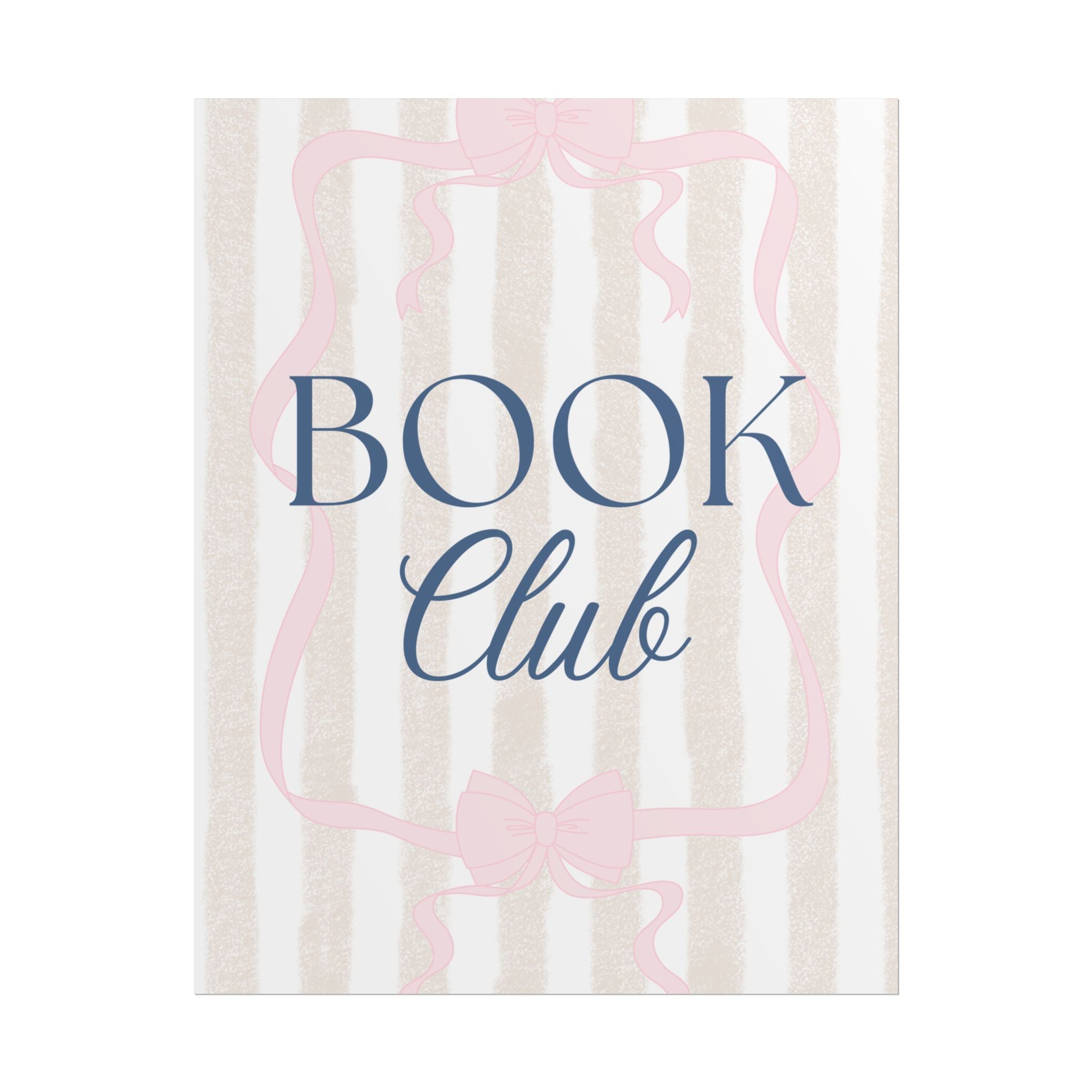 Book Club Unframed Poster