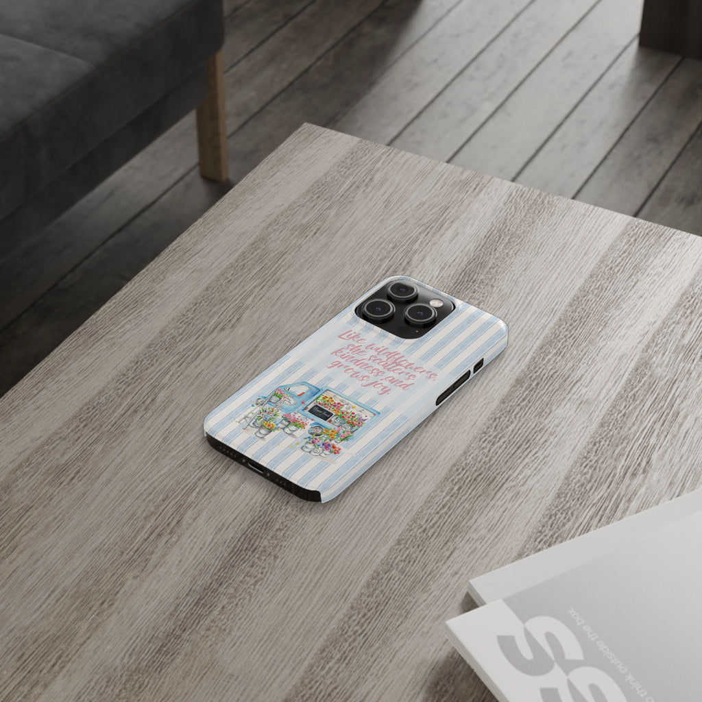 She’s Like Wildflowers iPhone Case