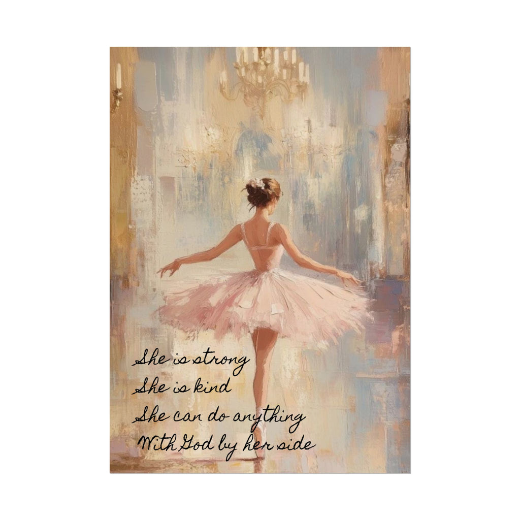 She Is Strong Unframed Poster