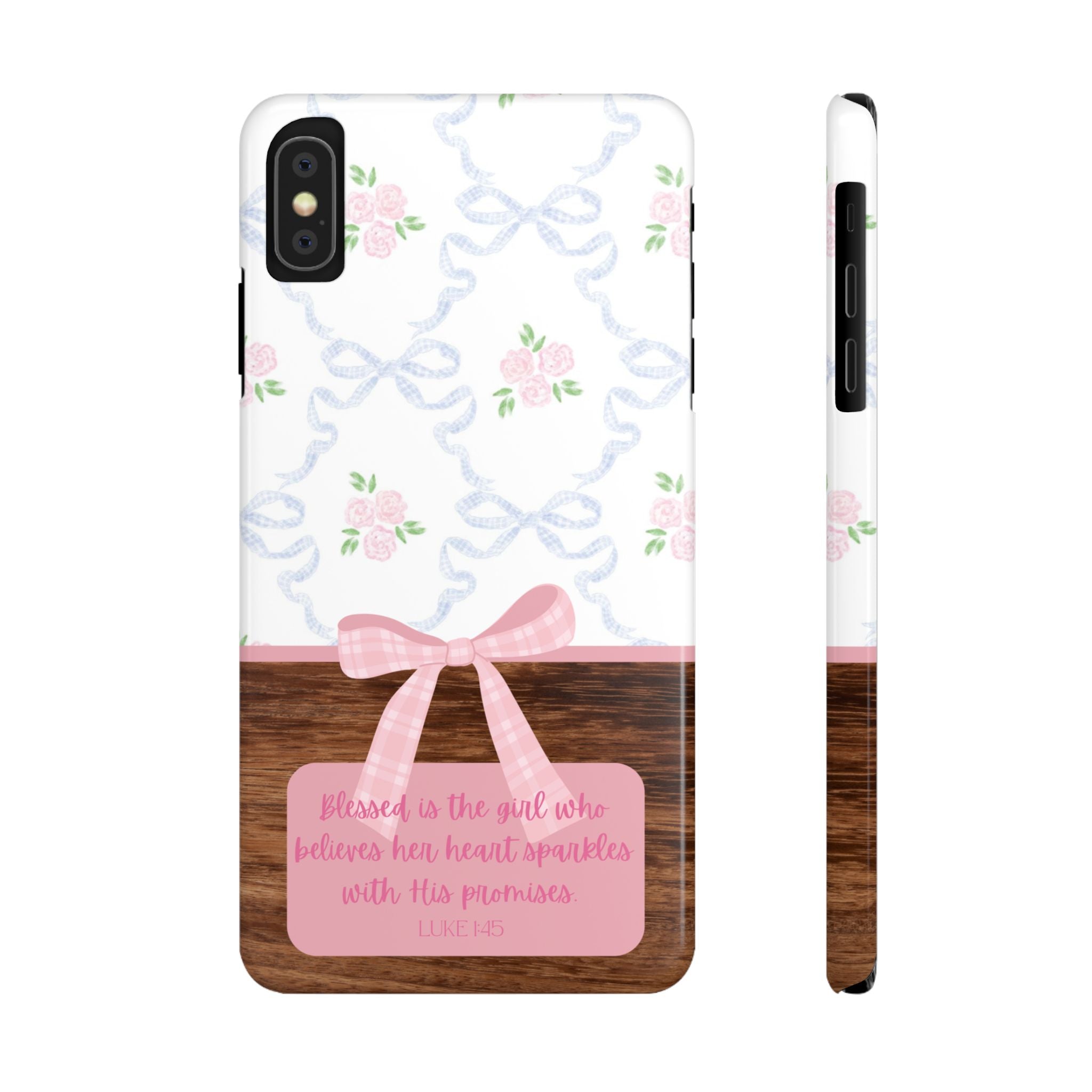 Blessed Is The Girl iPhone Case