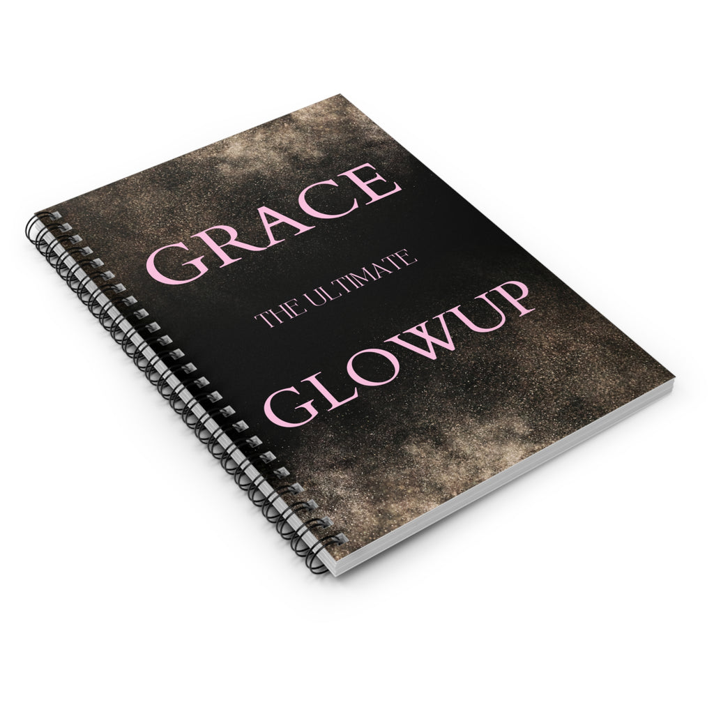 Grace The Ultimate Glow-up Spiral Notebook