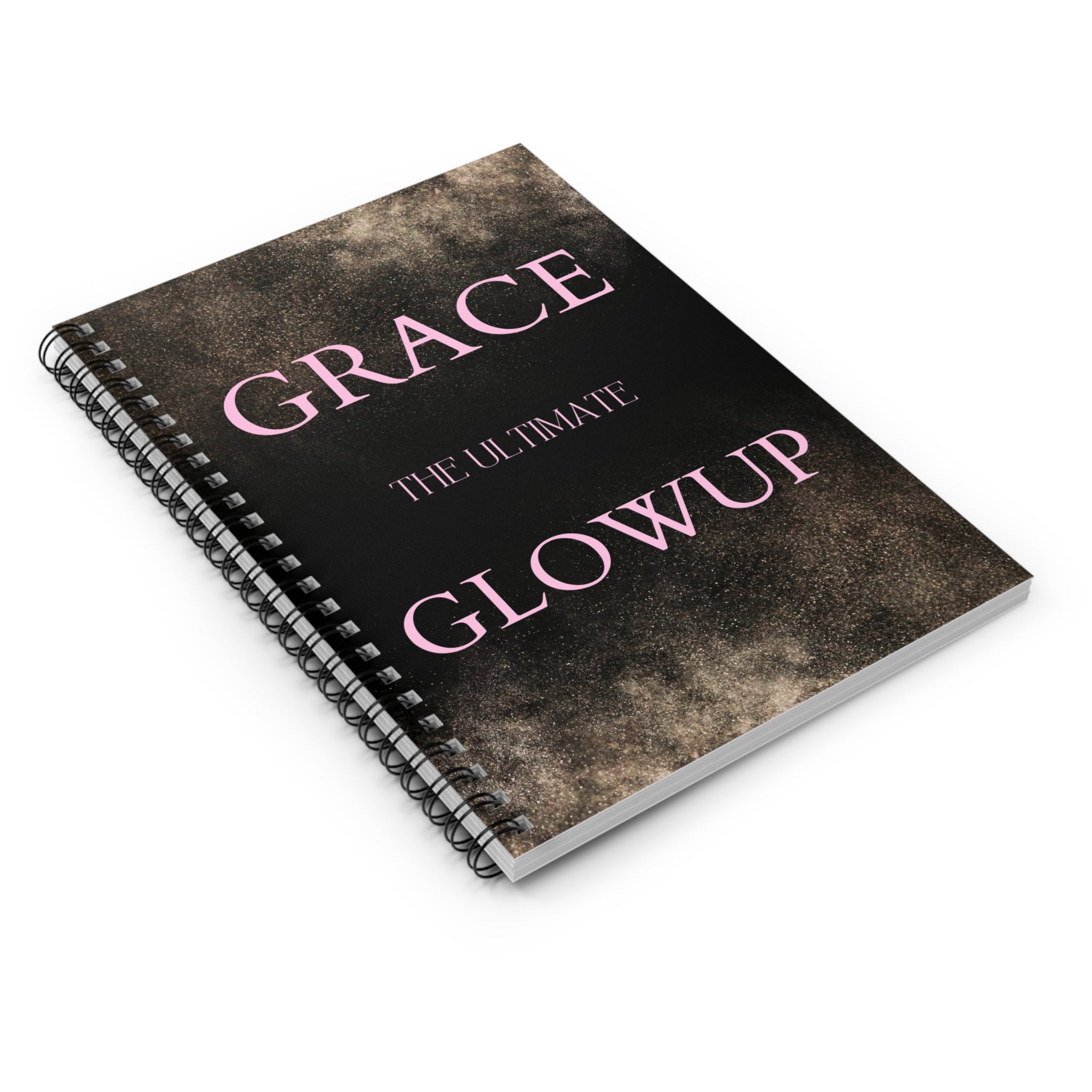 Grace The Ultimate Glow-up Spiral Notebook