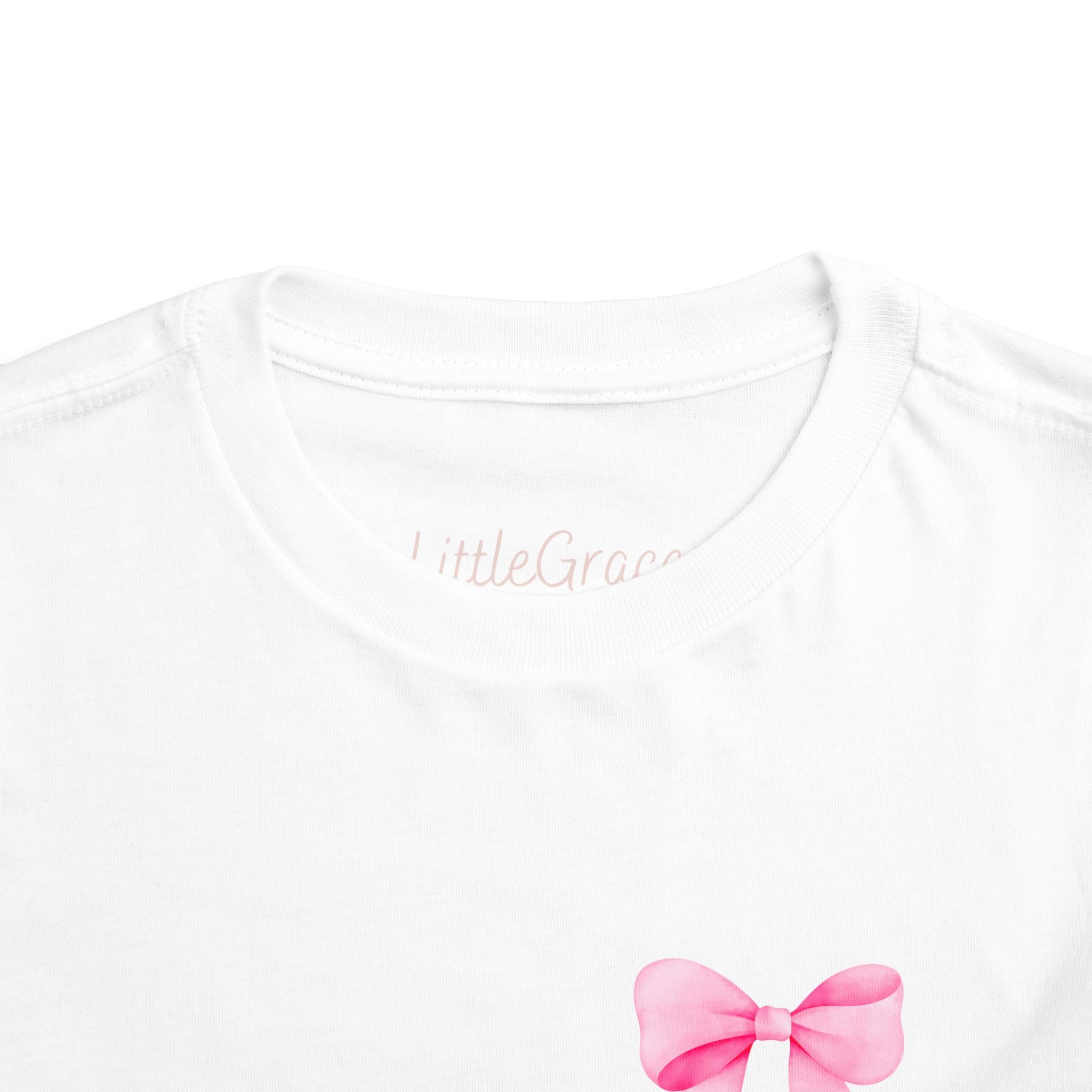 Born to be Loved (front and back) Toddler Tee