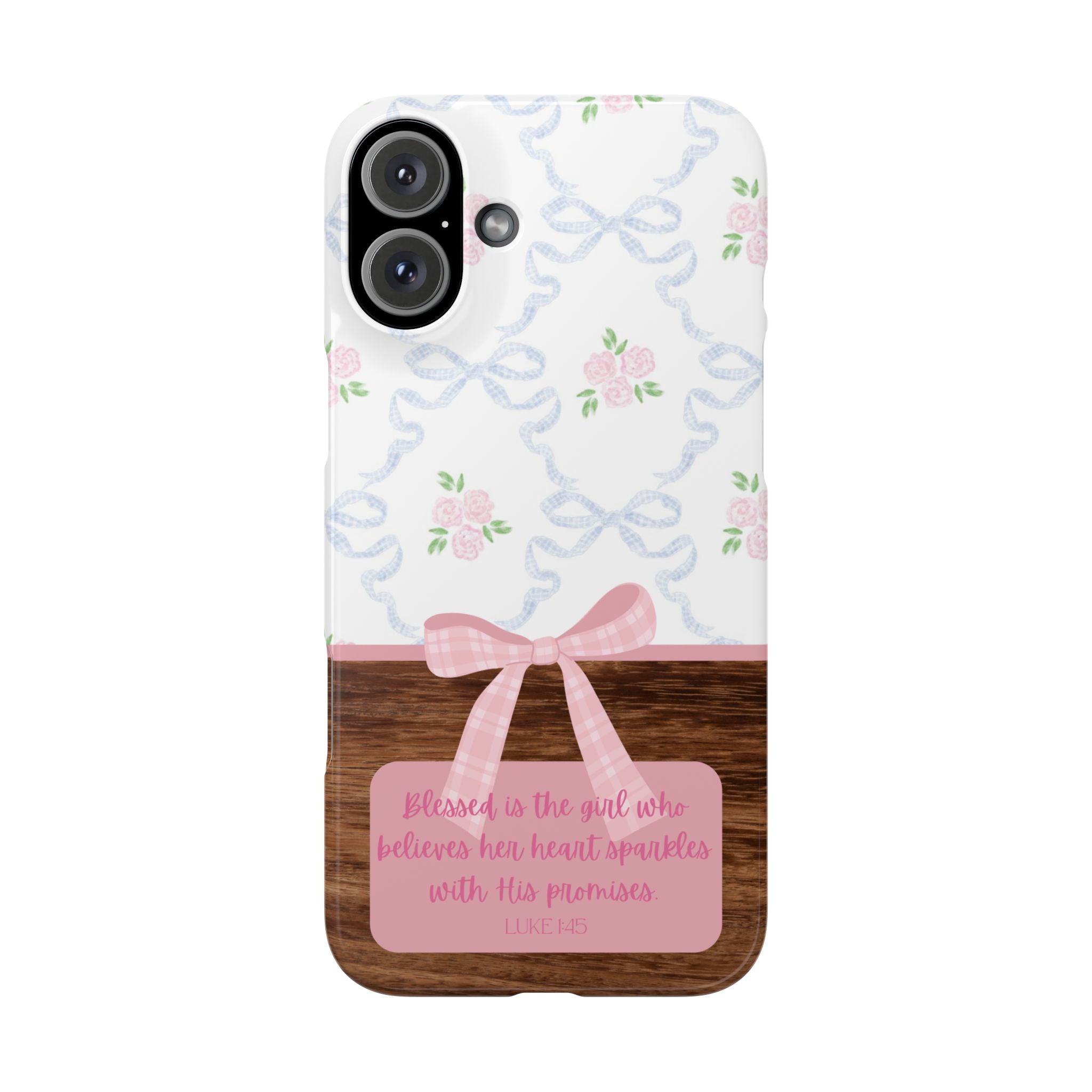 Blessed Is The Girl iPhone Case