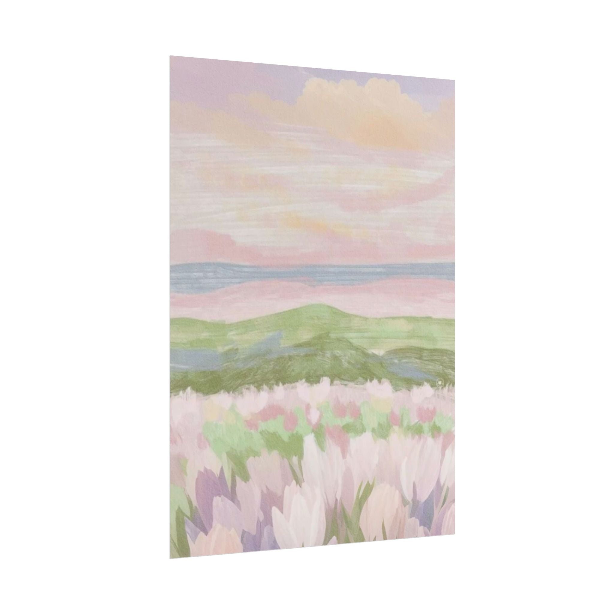 Tulip Field Unframed Poster