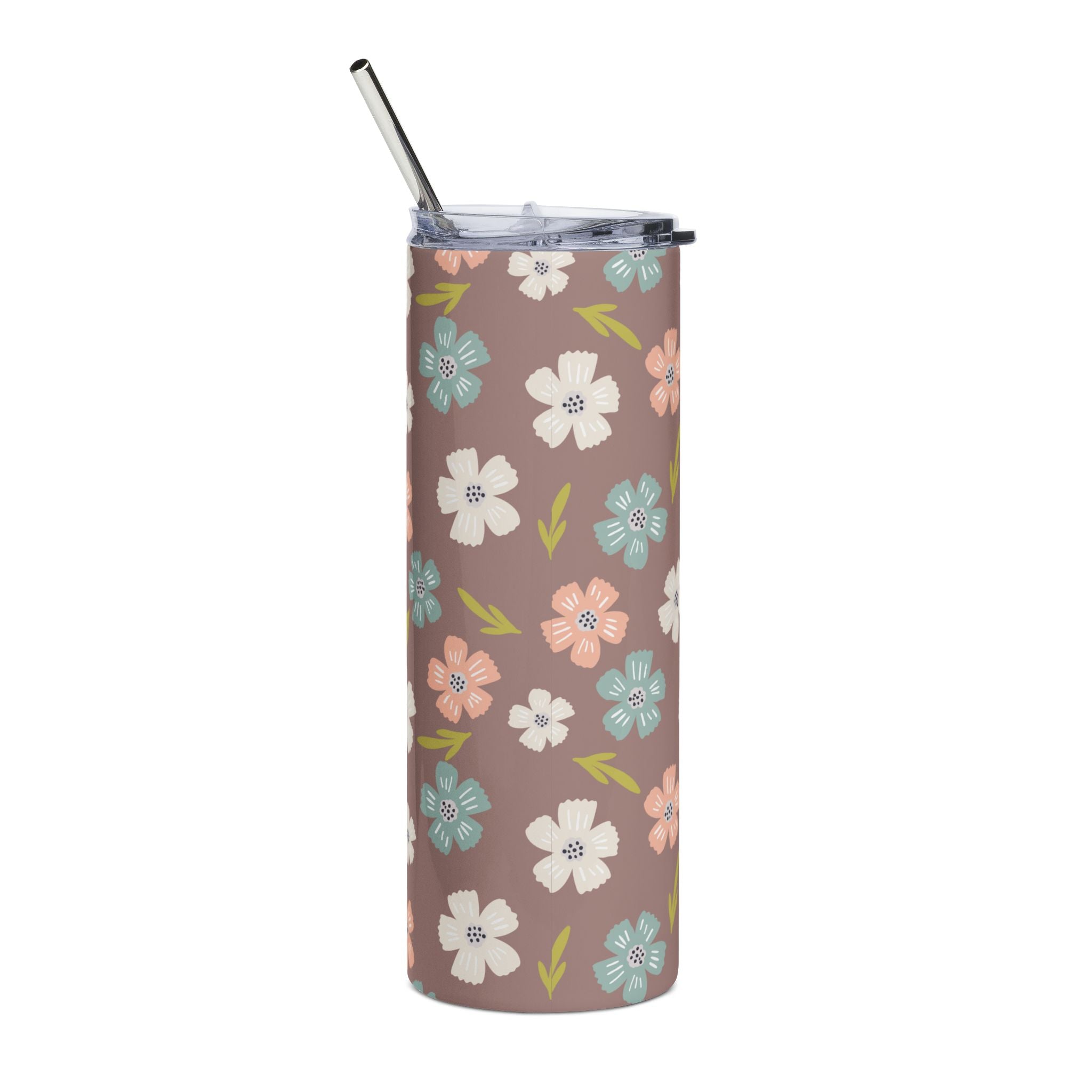 Mocha Bloom 20oz Tumbler