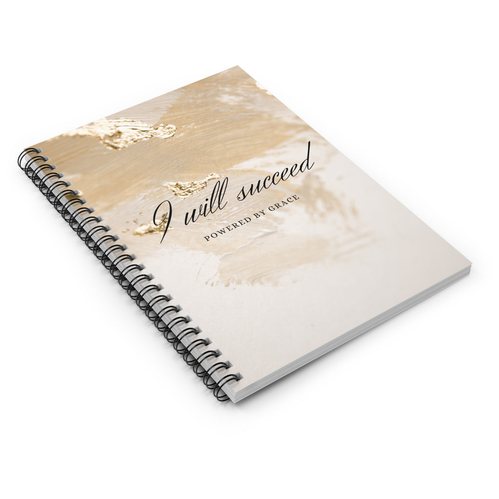 I Will Succeed Spiral Notebook