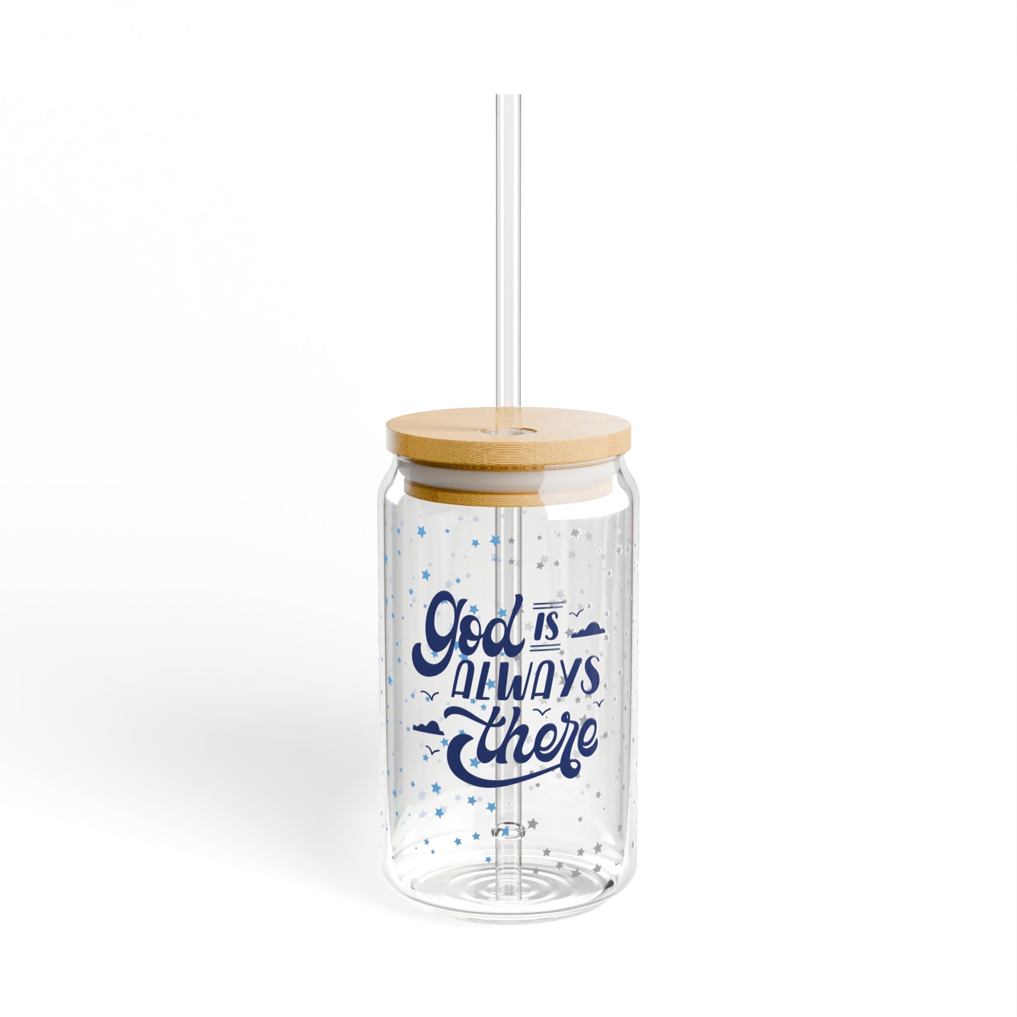 God Is Always There Glass