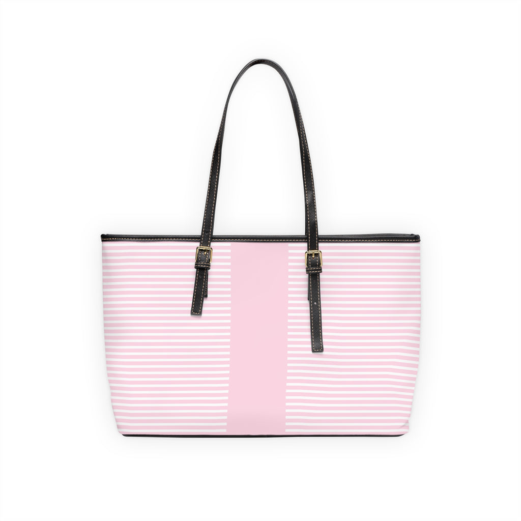 Personalized Pink Stripe Carryall