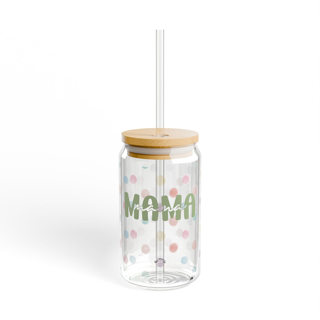 Polka Dot Mama Glass