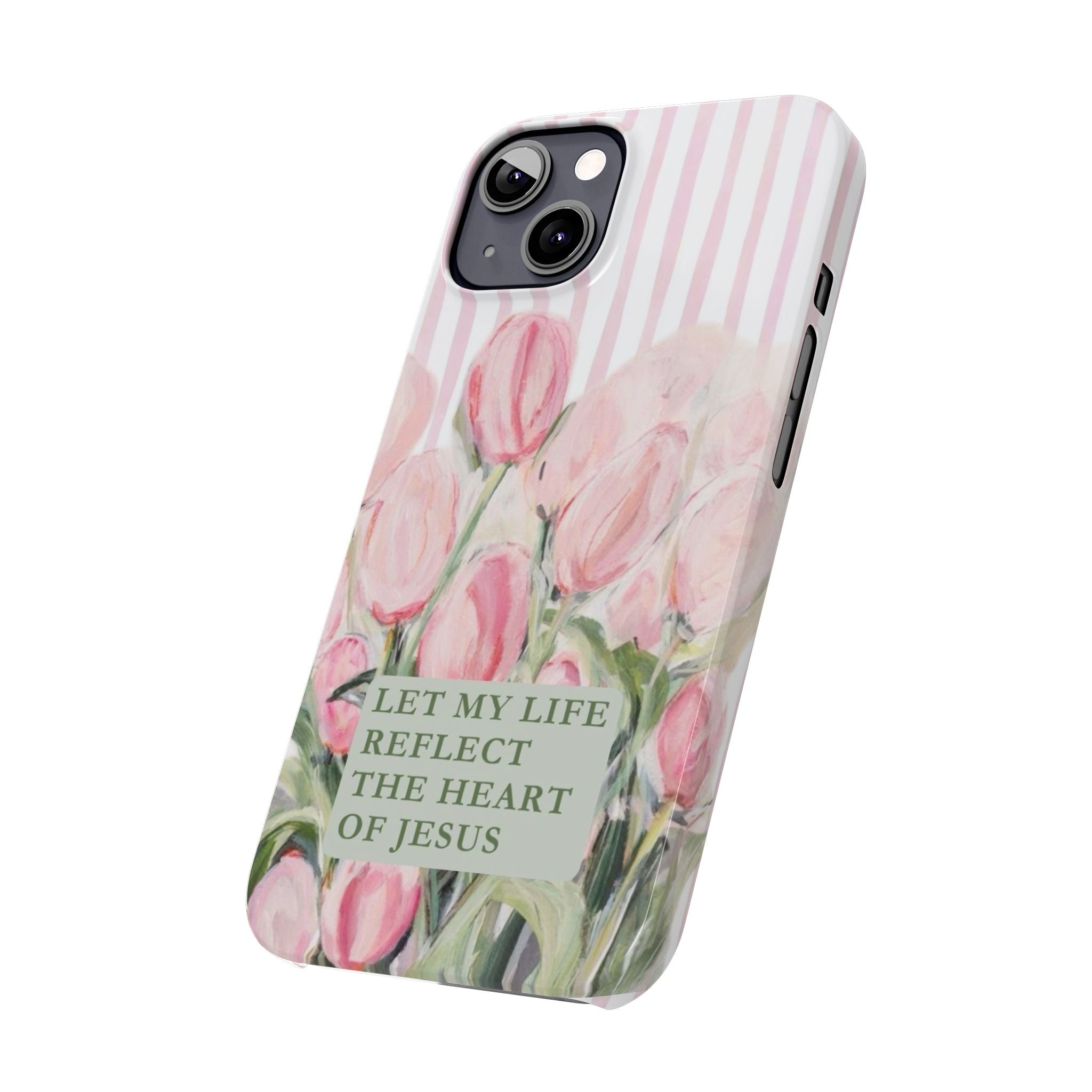 Let My Life Reflect The Heart Of Jesus iPhone Case