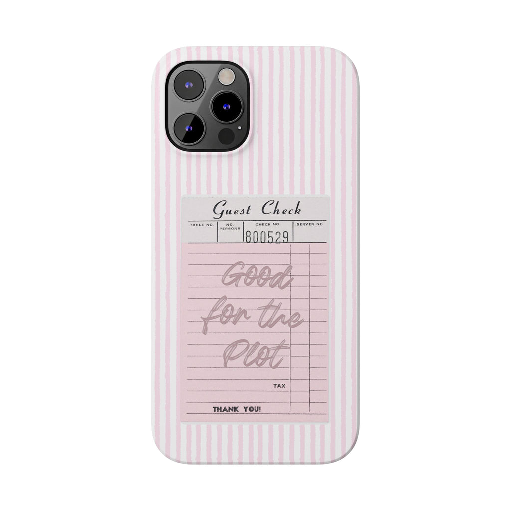 Good For The Plot iPhone Case