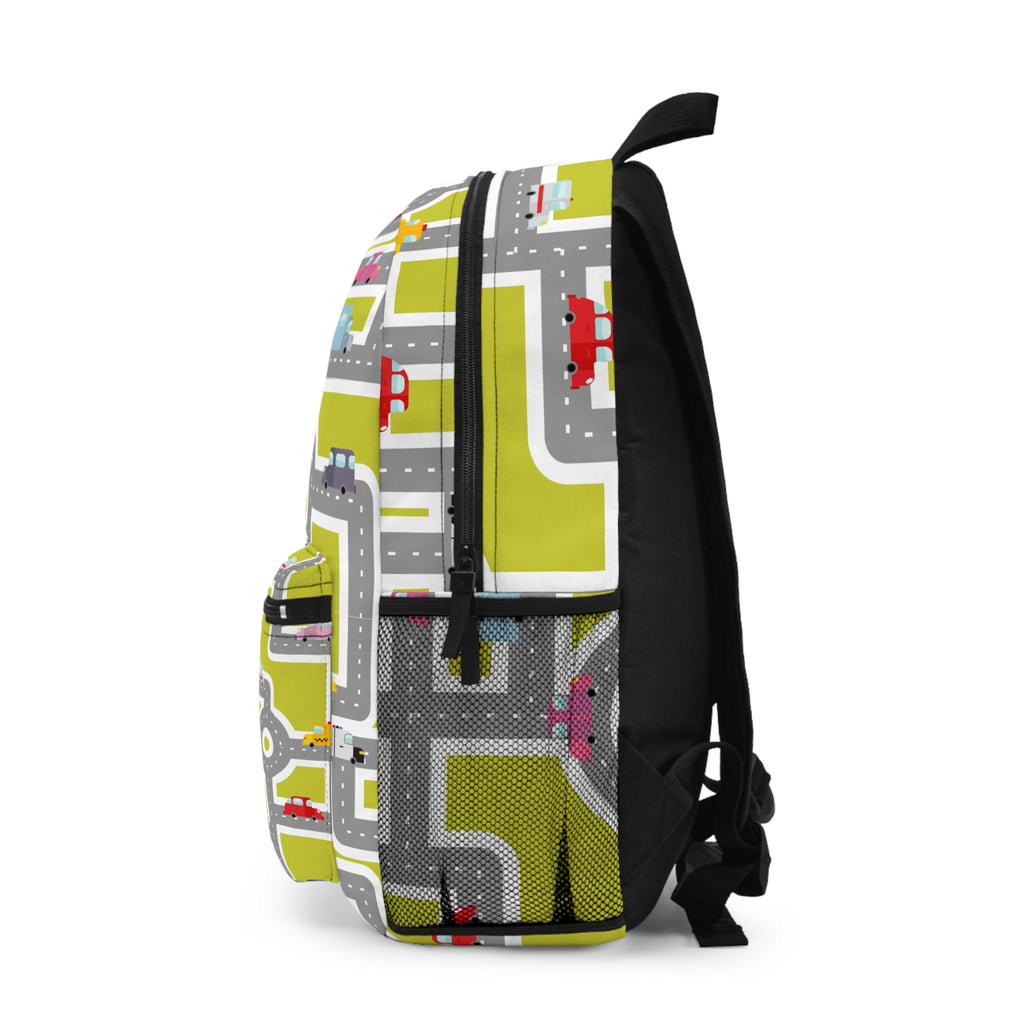 Car Map Kids Backpack