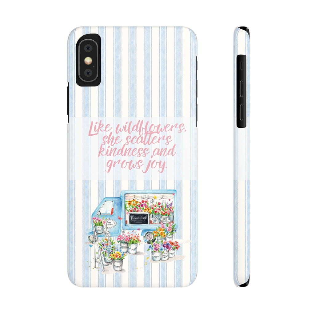 She’s Like Wildflowers iPhone Case