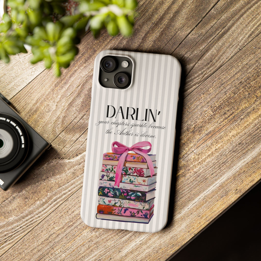 Darlin’ The Author Is Devine iPhone Case