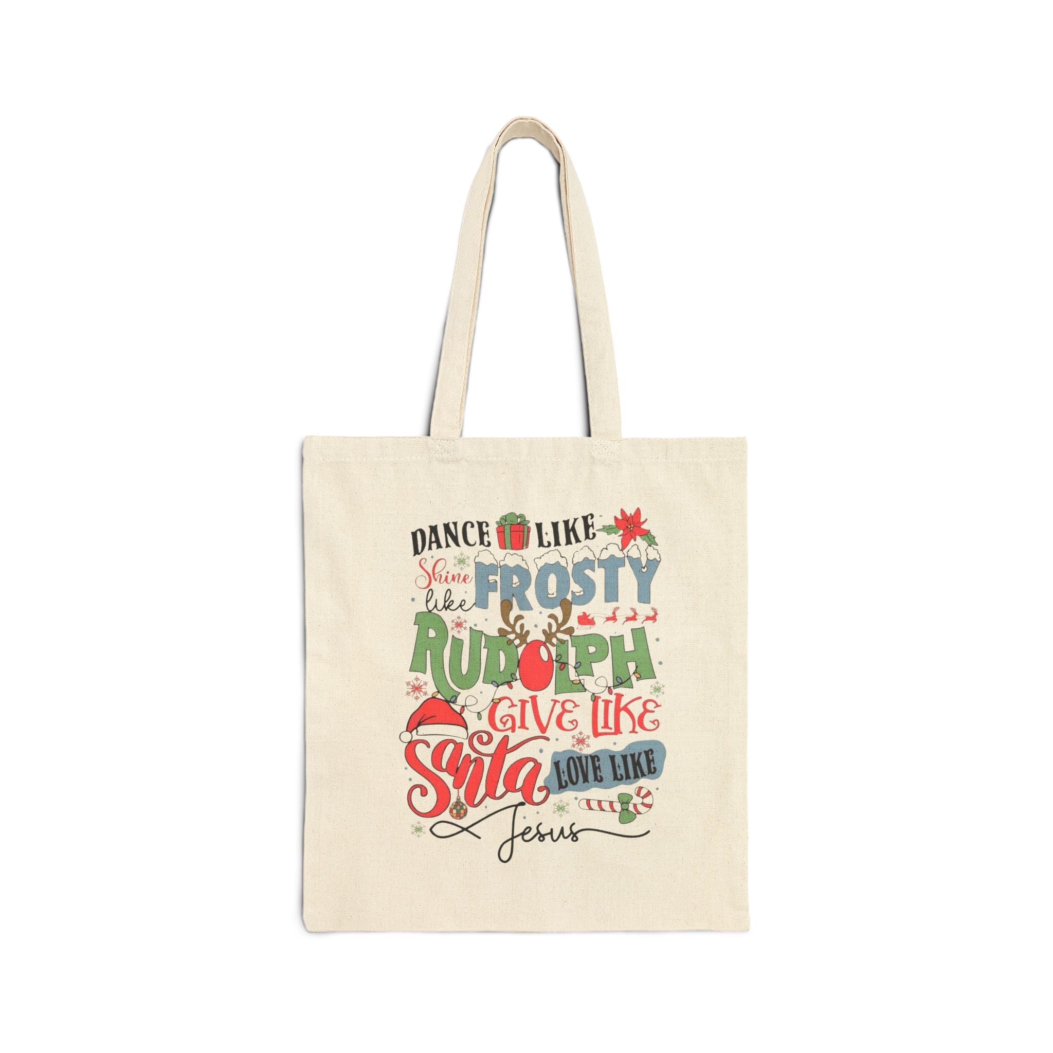 Love Like Jesus Canvas Tote