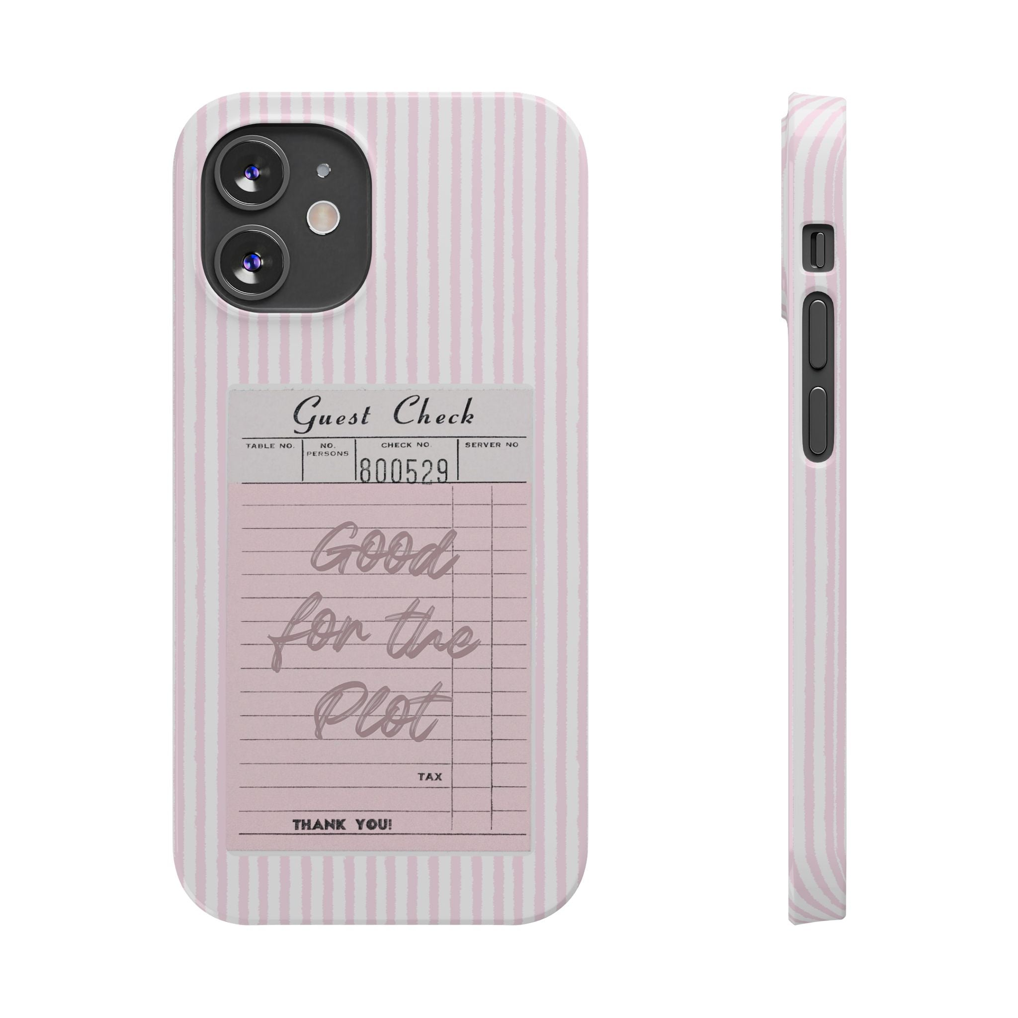 Good For The Plot iPhone Case