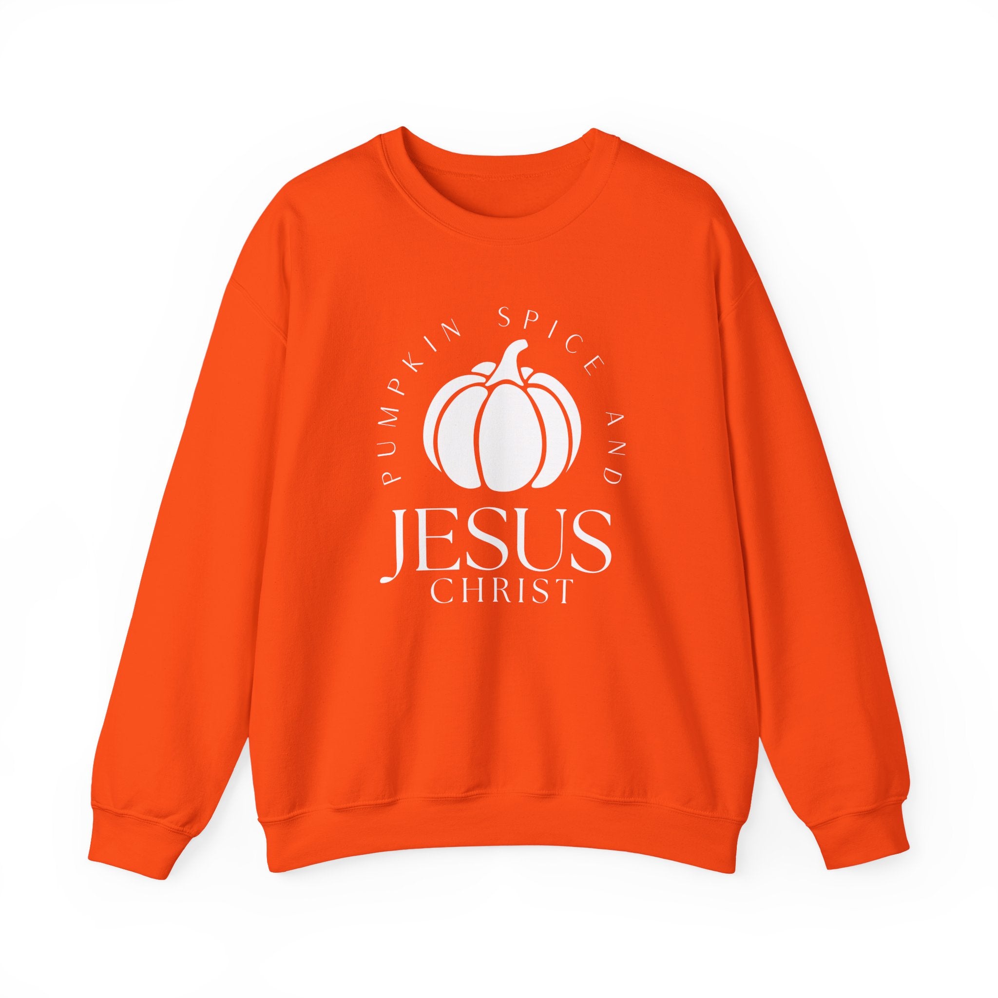 Pumpkin Spice And Jesus Christ Cozy Sweatshirt