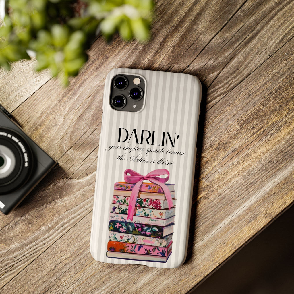 Darlin’ The Author Is Devine iPhone Case