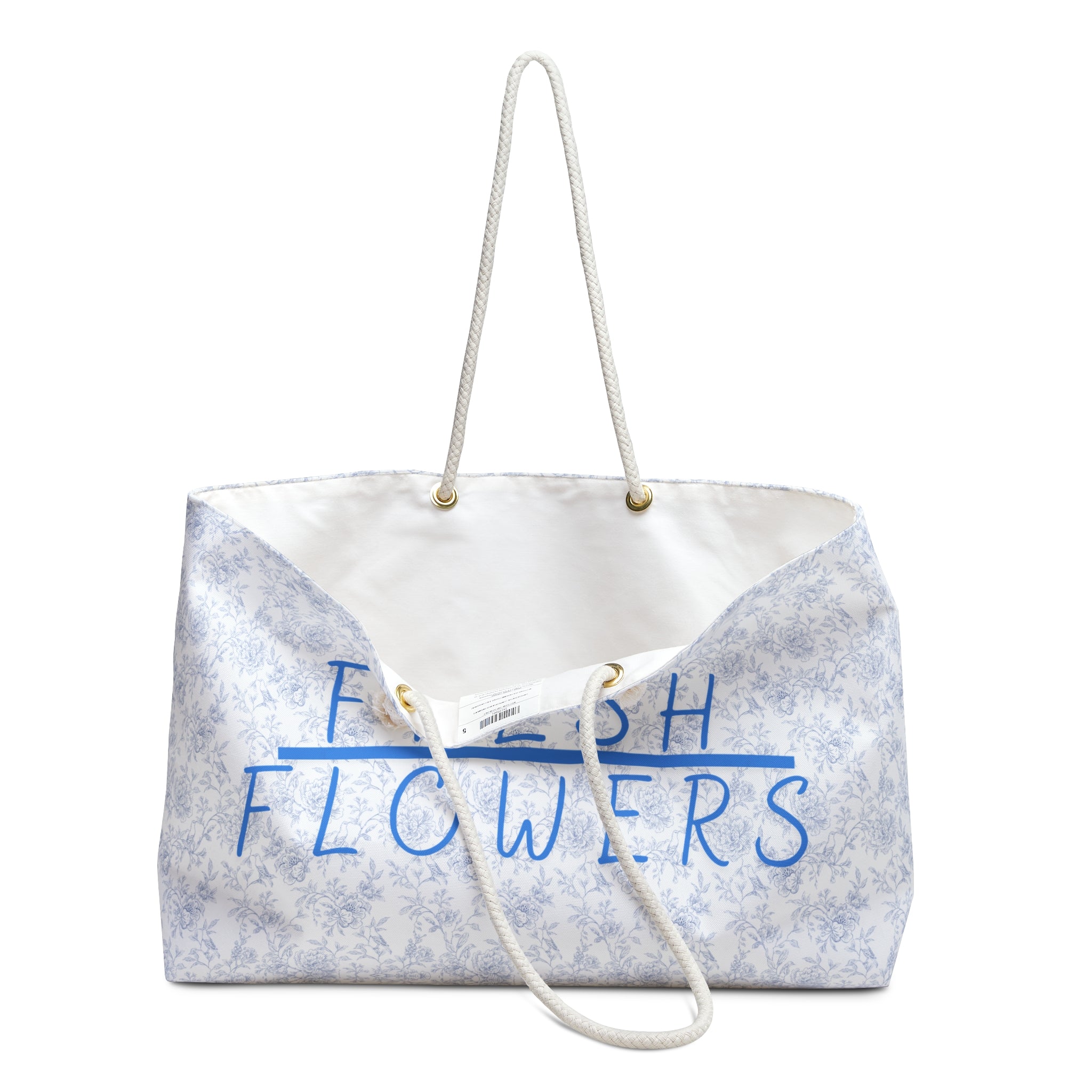 Fresh Flowers Weekender Bag