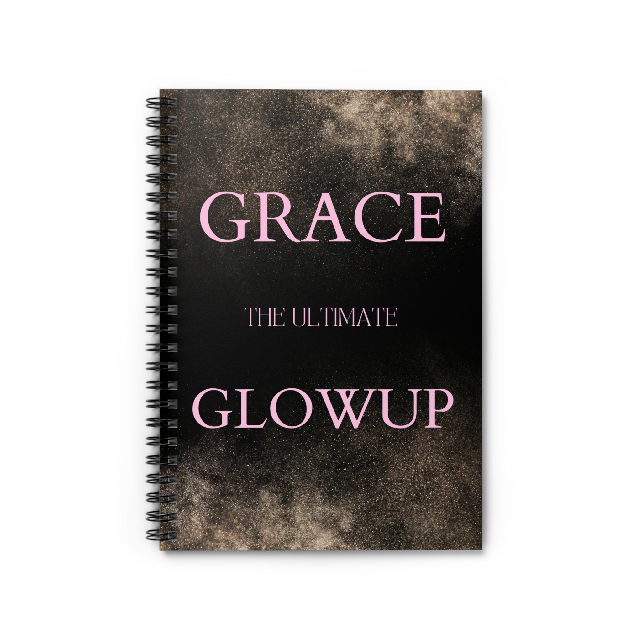 Grace The Ultimate Glow-up Spiral Notebook