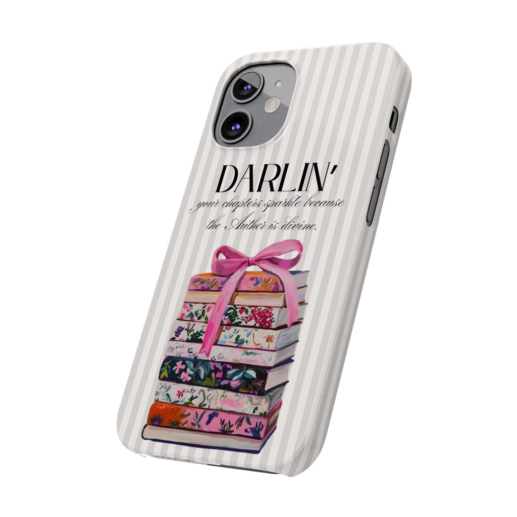 Darlin’ The Author Is Devine iPhone Case