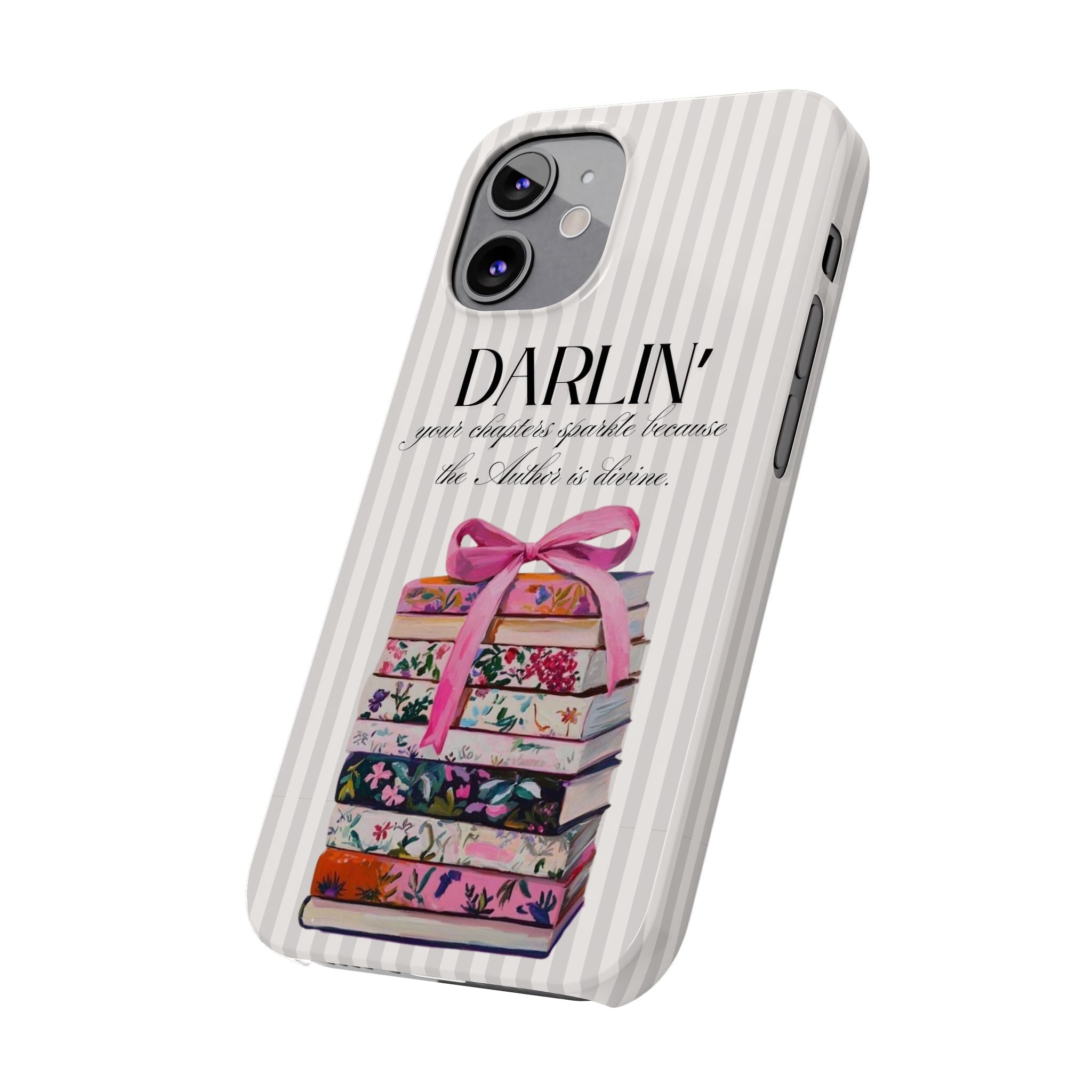 Darlin’ The Author Is Devine iPhone Case