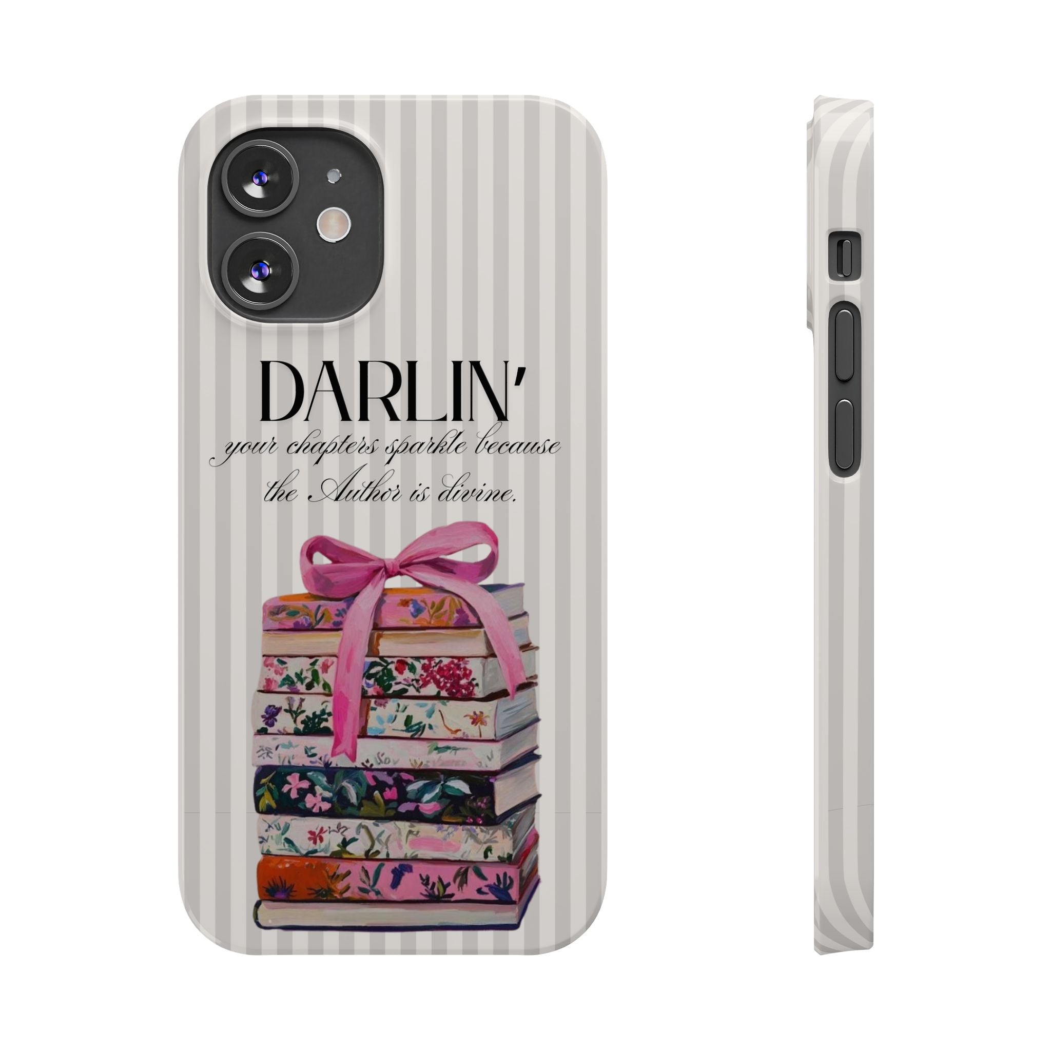 Darlin’ The Author Is Devine iPhone Case