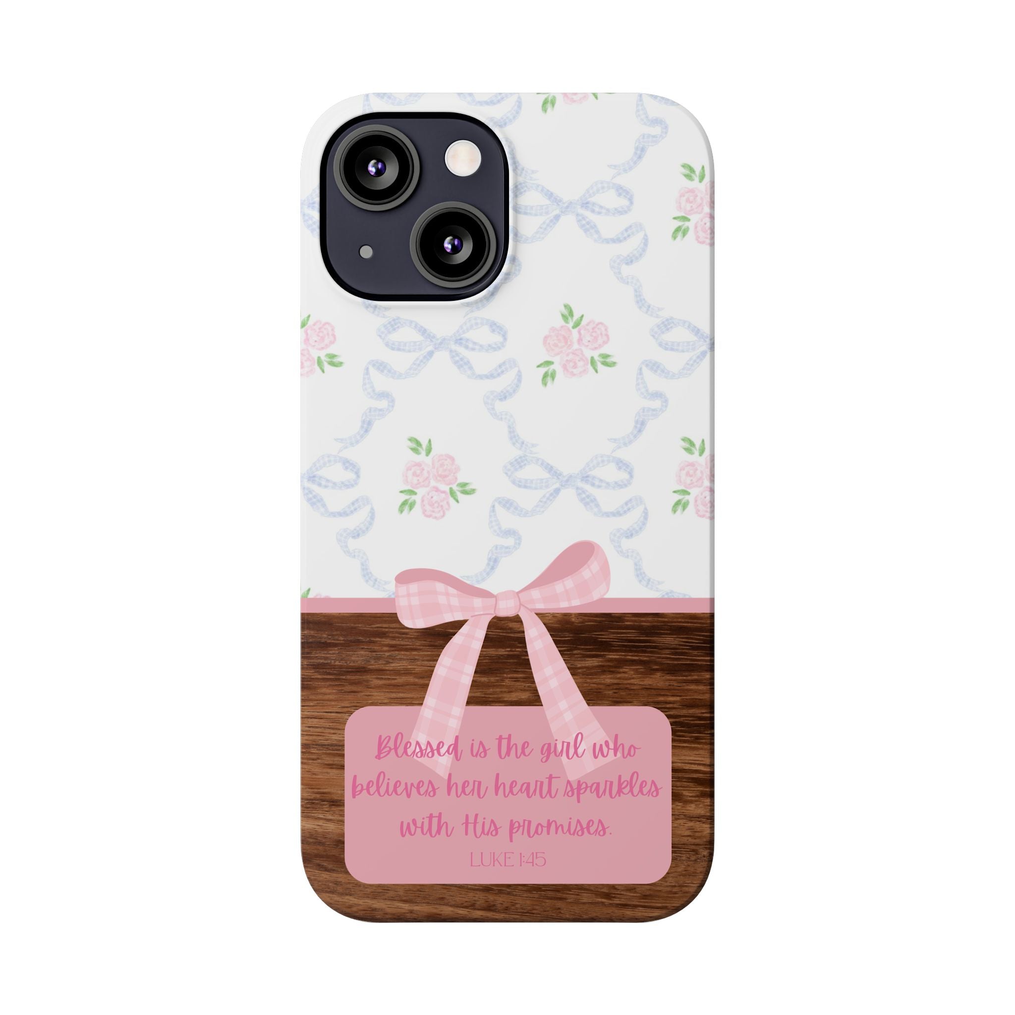Blessed Is The Girl iPhone Case