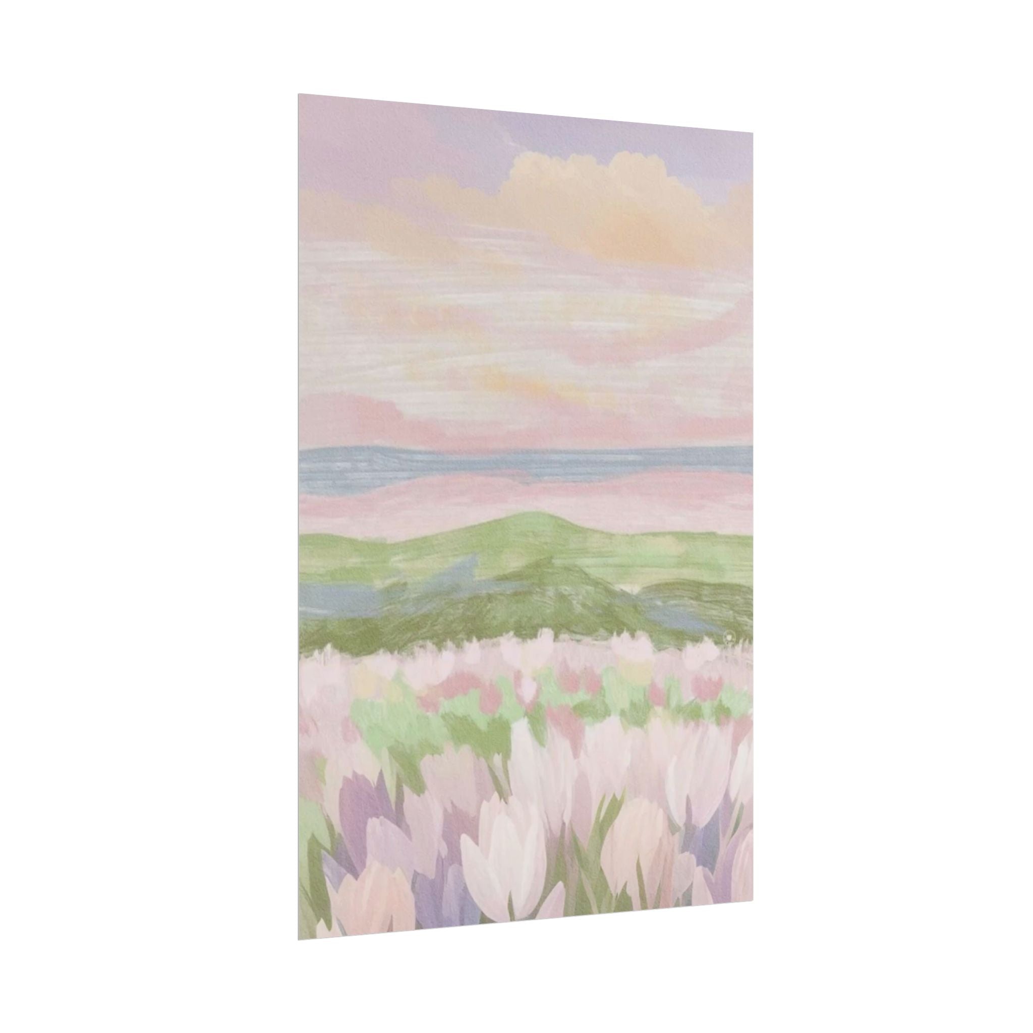 Tulip Field Unframed Poster
